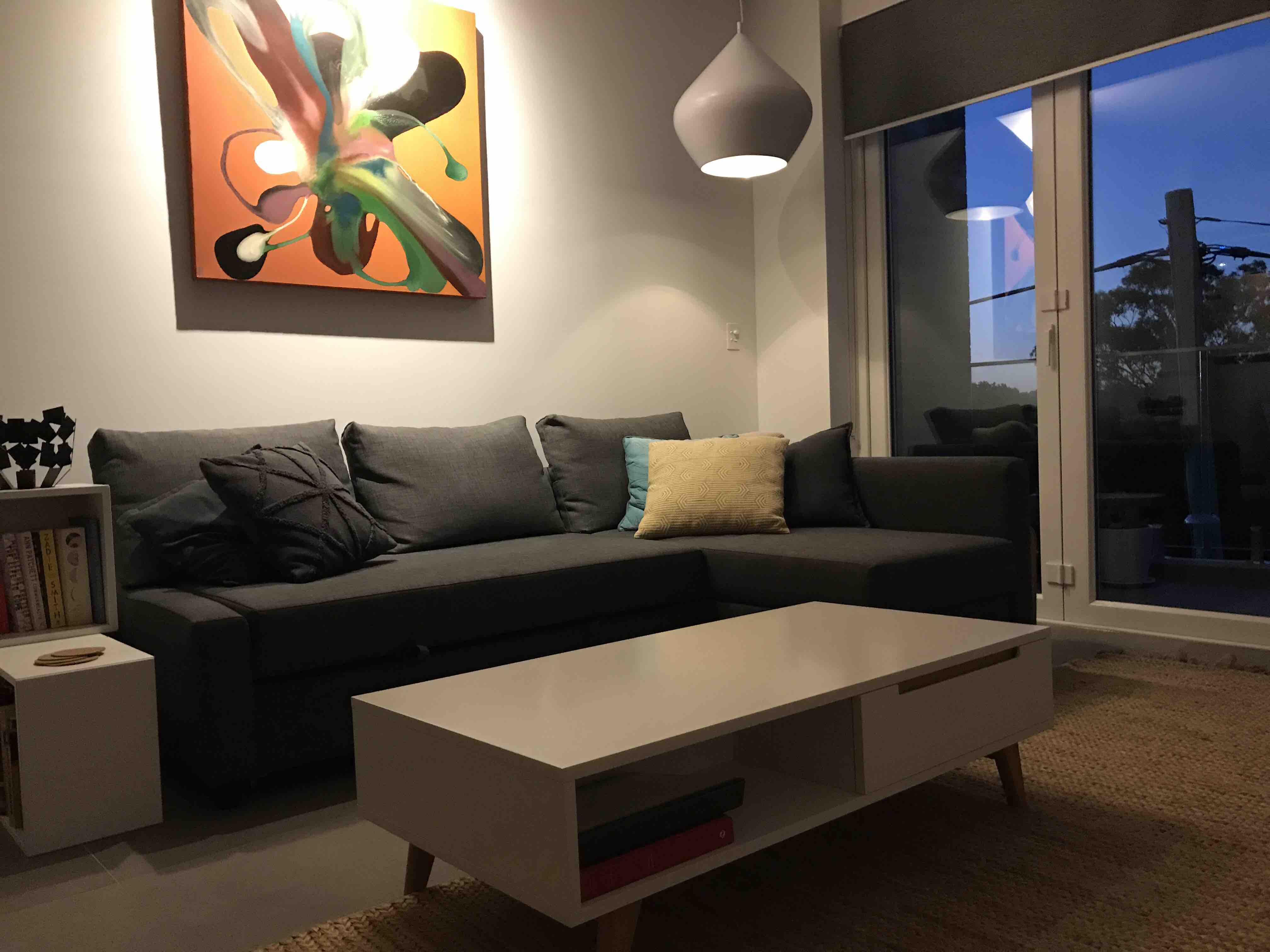 Cool new apartment with amazing roof top garden