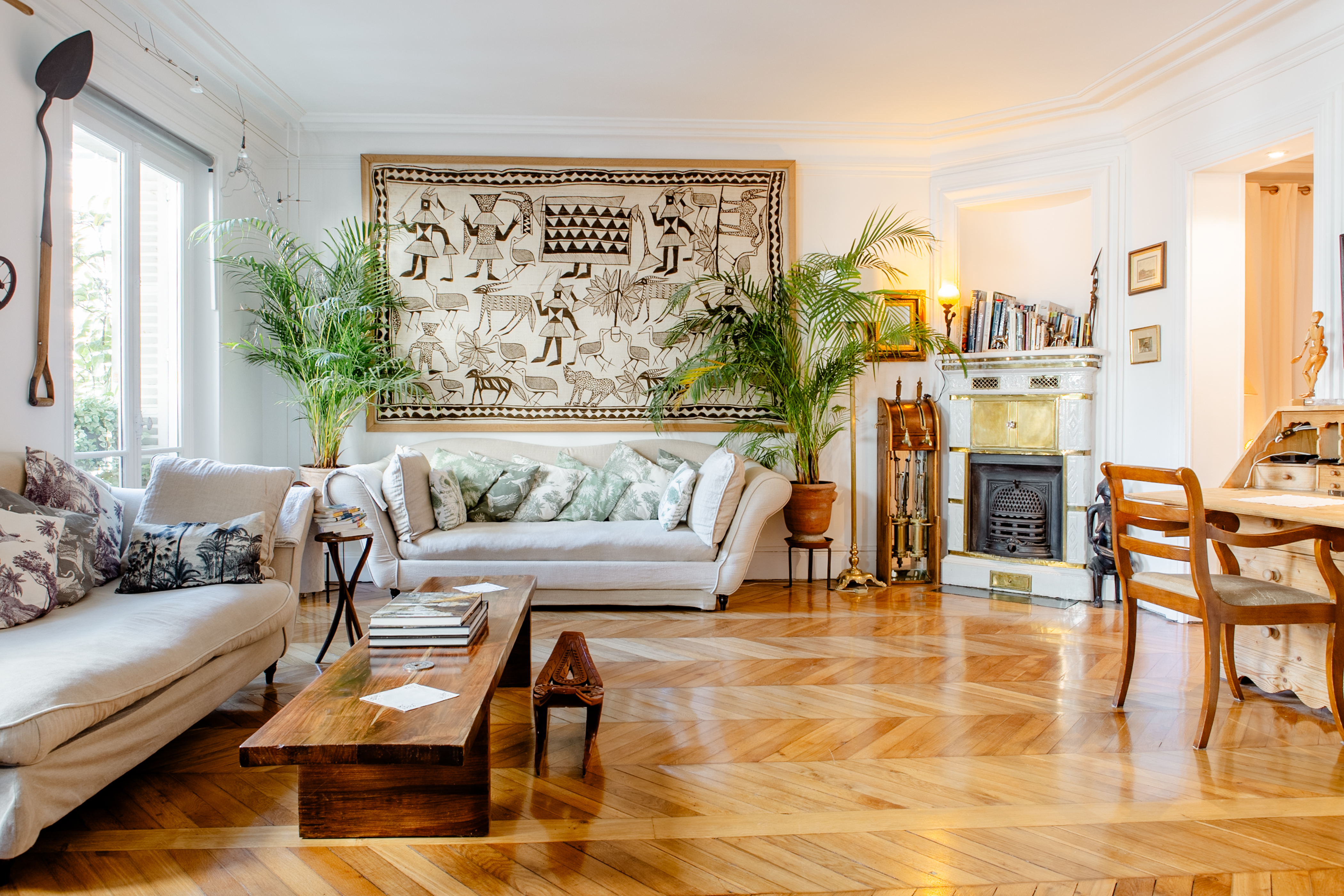 Romantic aptmt 90M2 2Bdrm 2Bthr 6p near Notre Dame
