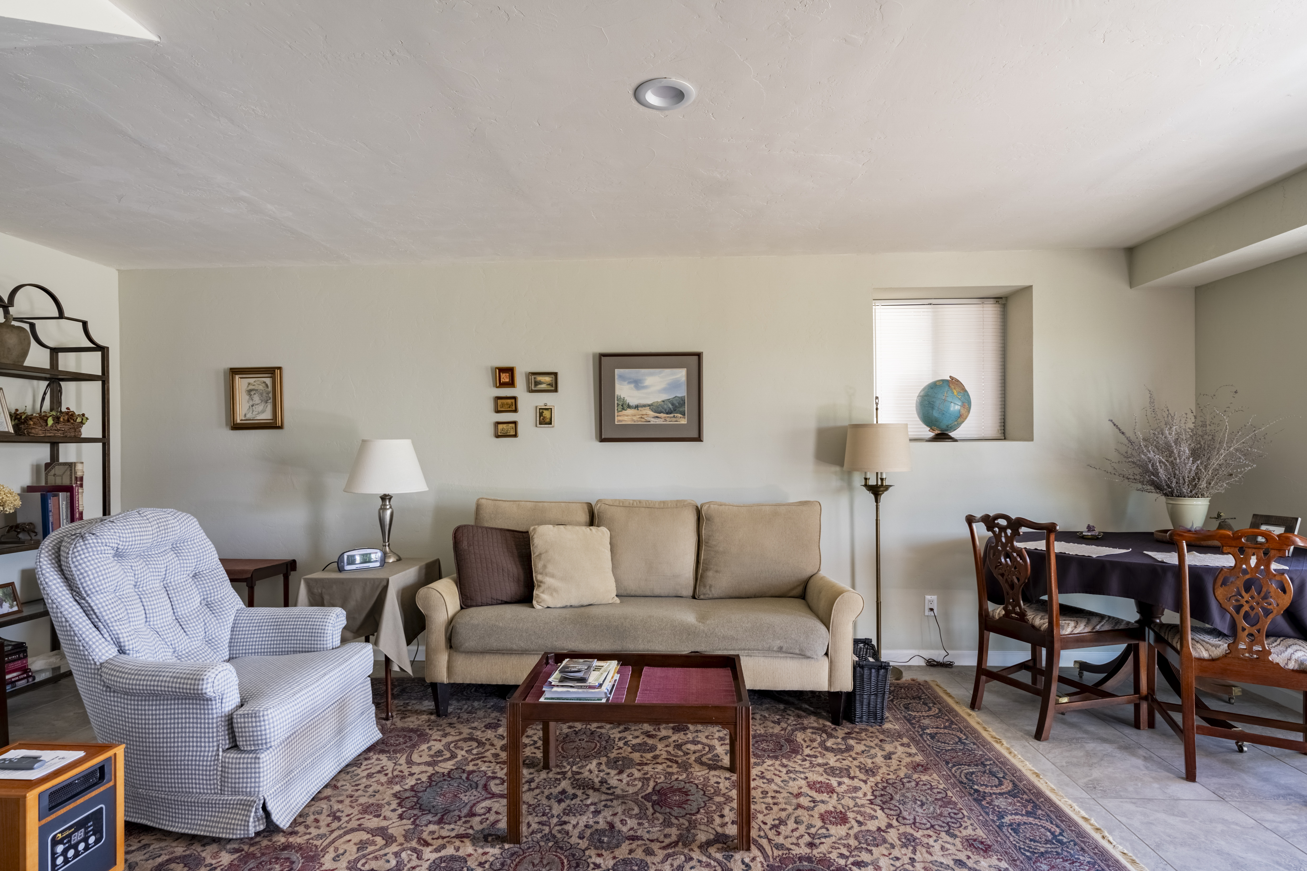 Very spacious private floor with beautiful views.