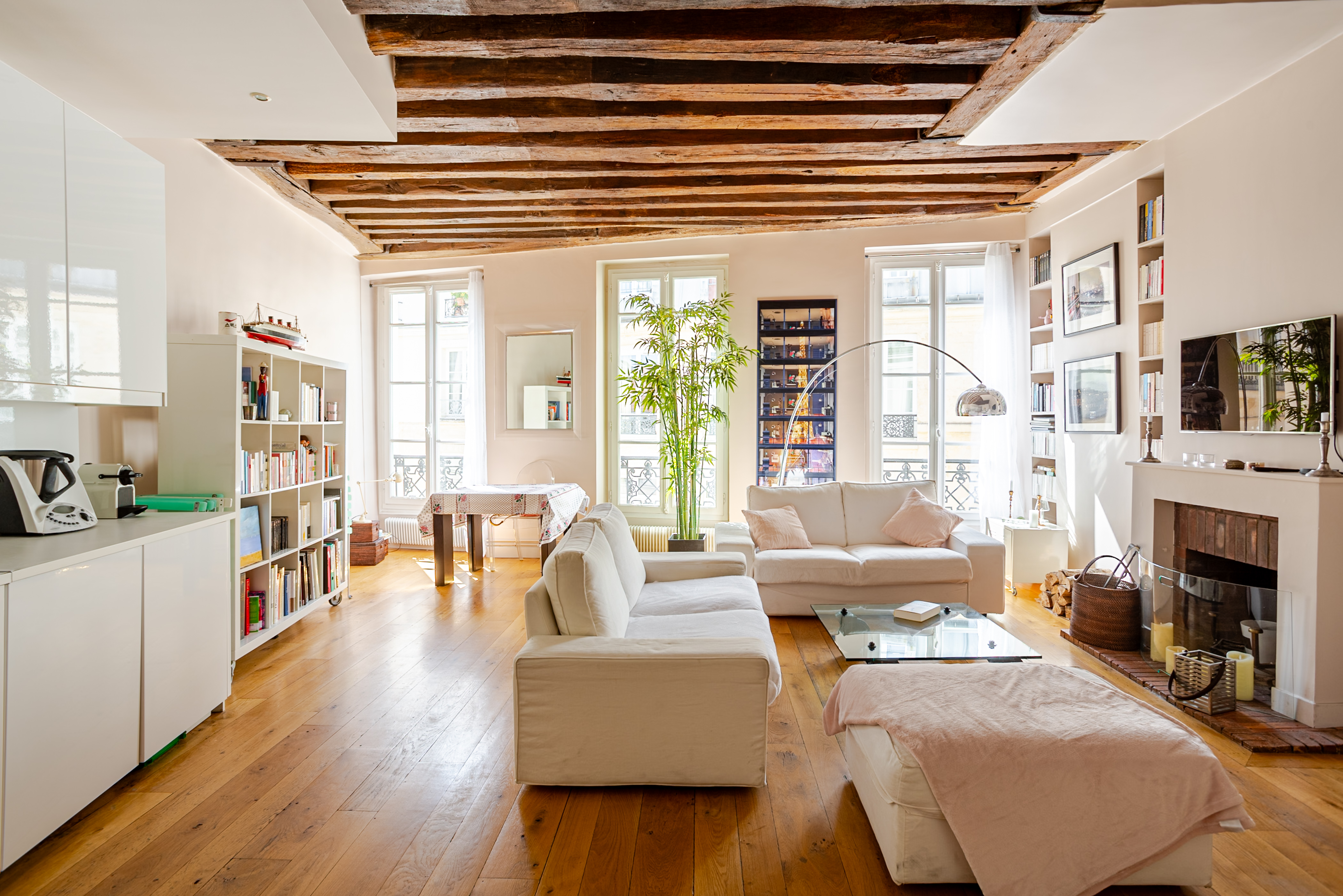 Exactly in Saint Germain des Prés in Luxembourg, Paris