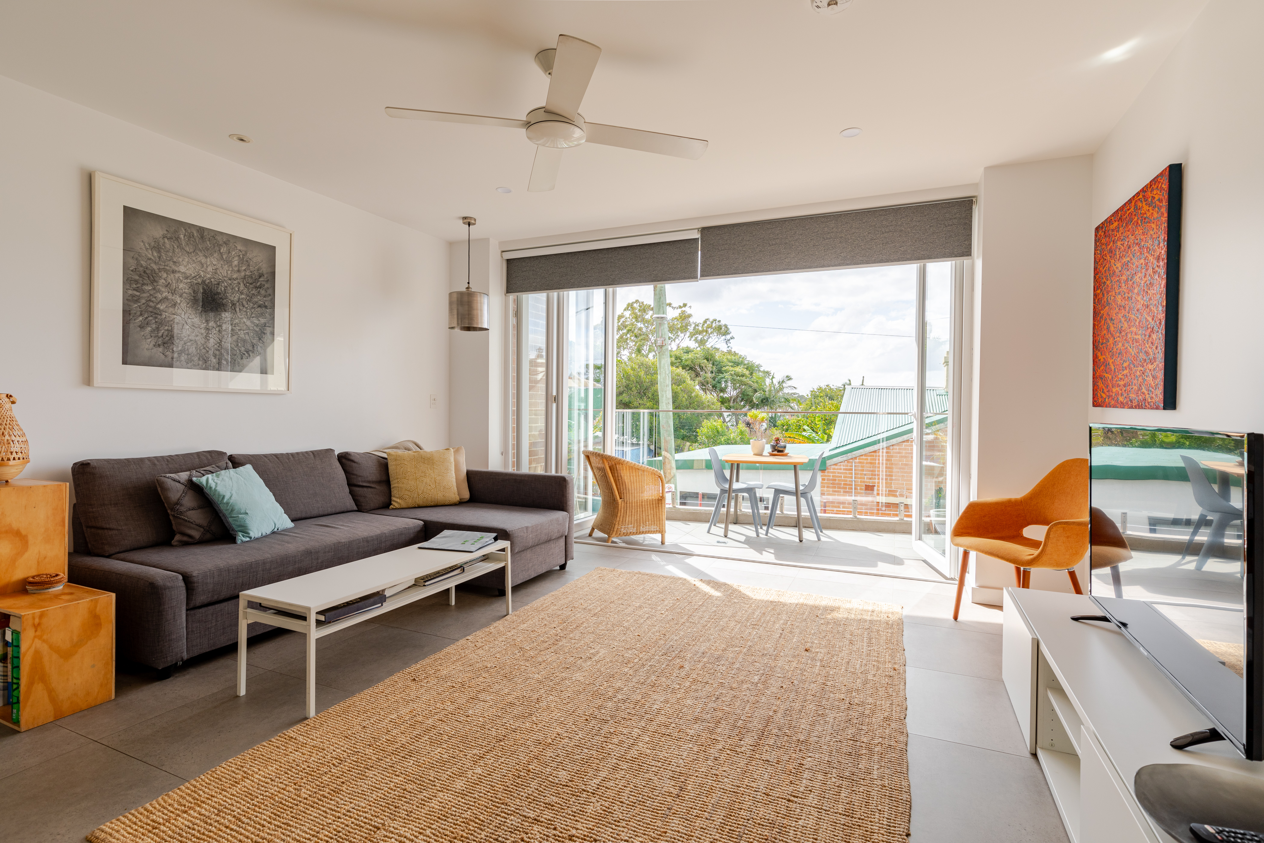 Cool new pad with amazing rooftop garden