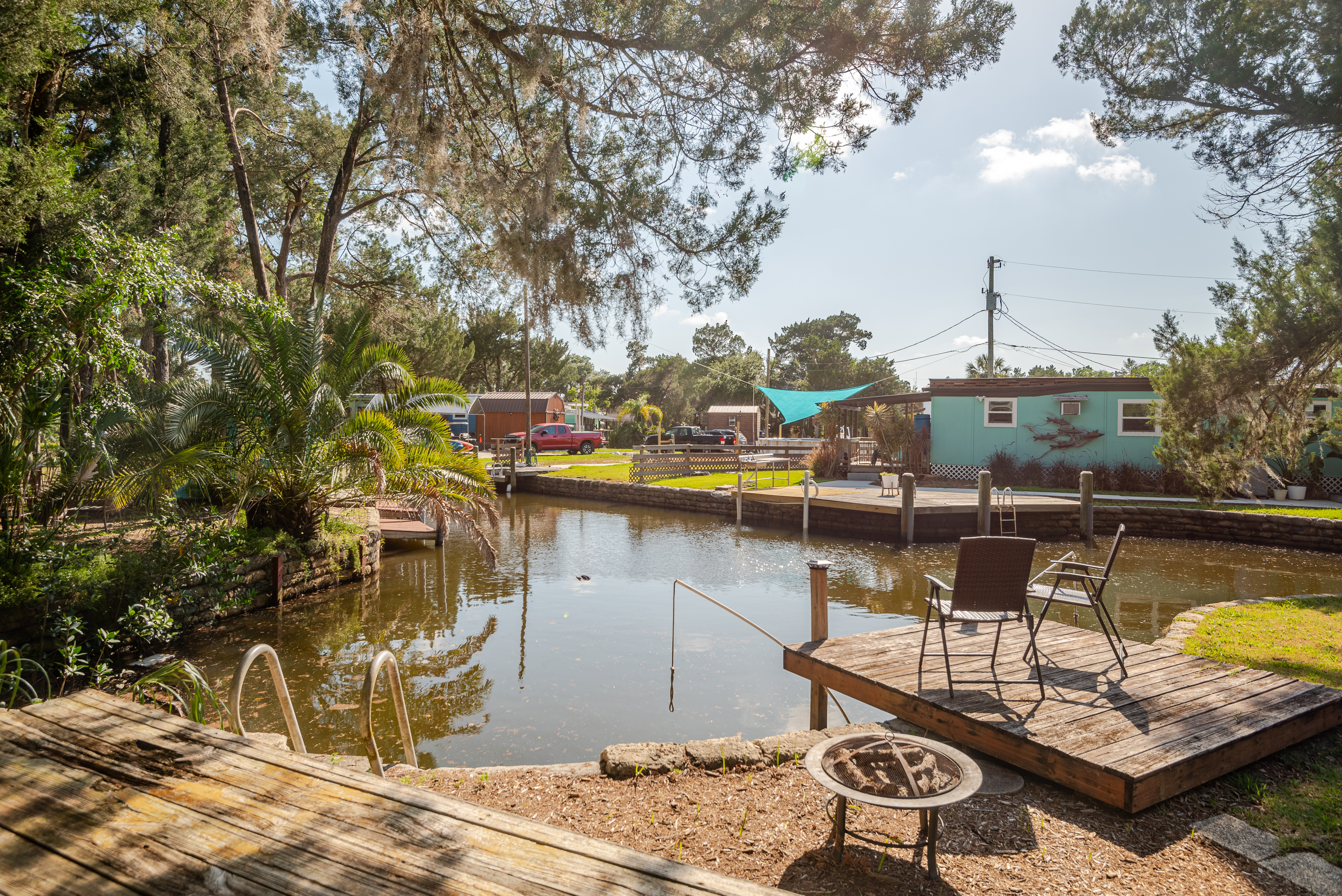 Rustic Ozello fish cottage