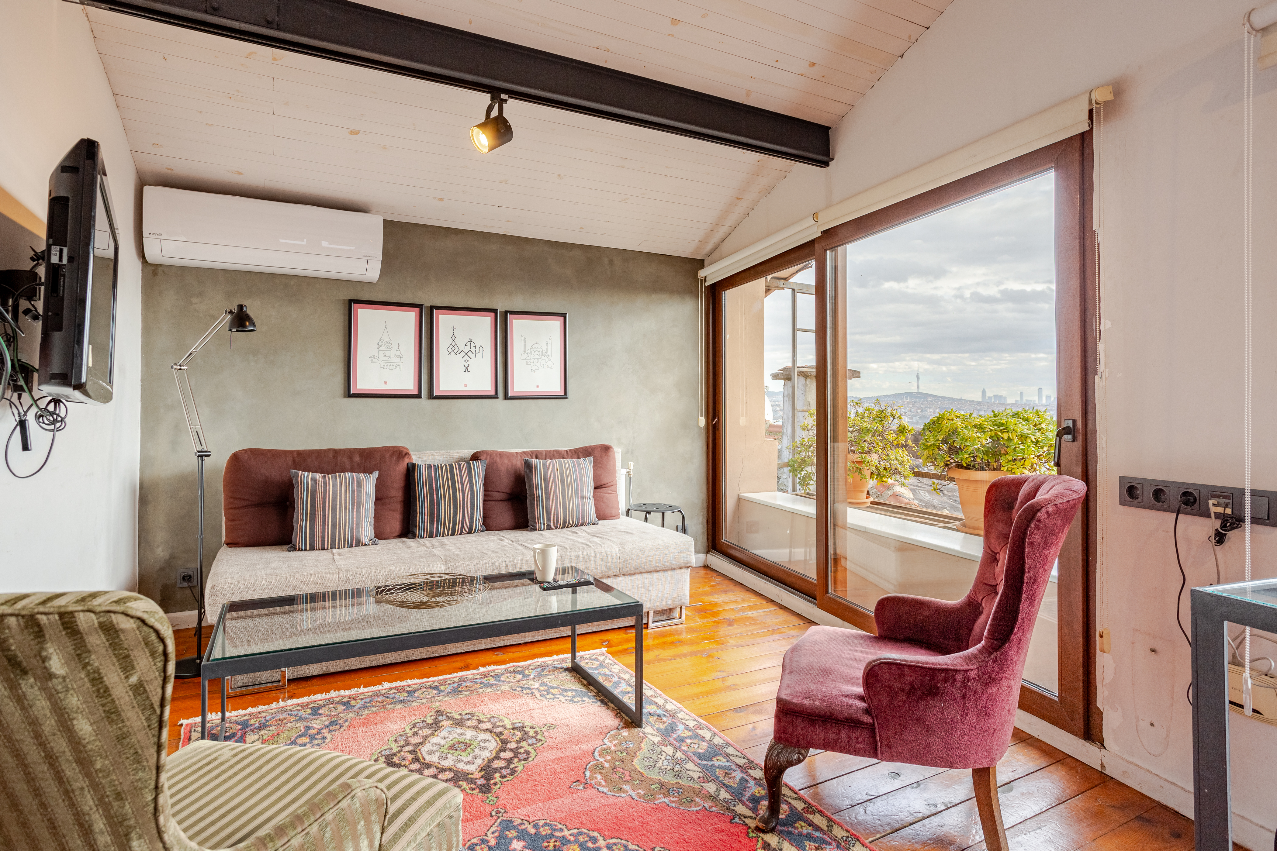 A PENTHOUSE WITH A BOSPHOURSE VIEW