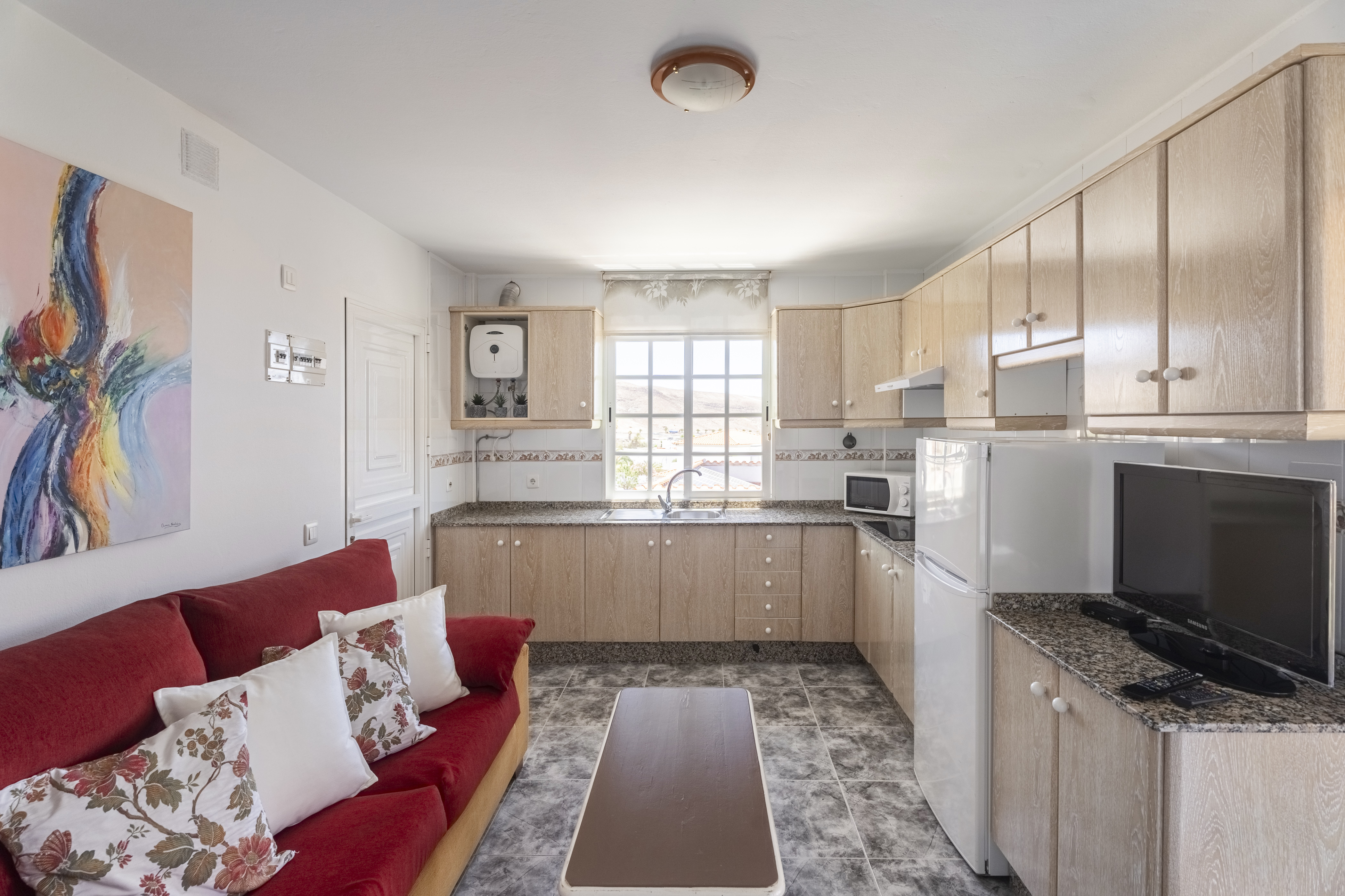 Accommodation  with nice terrace