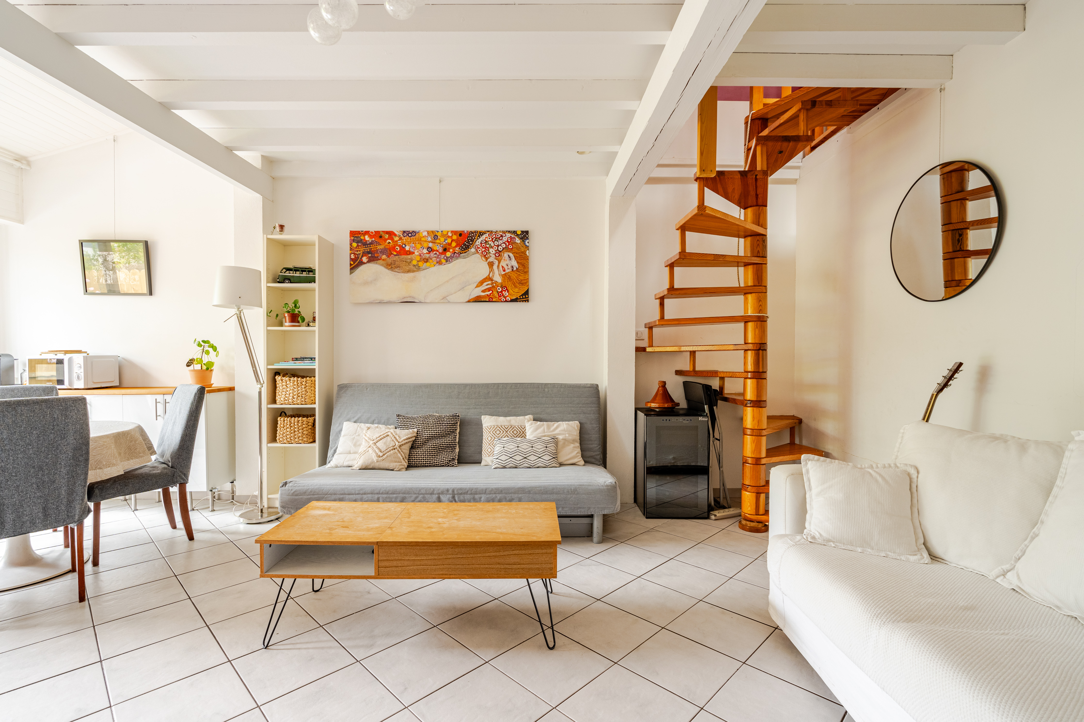 Quiet townhouse with garden.Climatization
