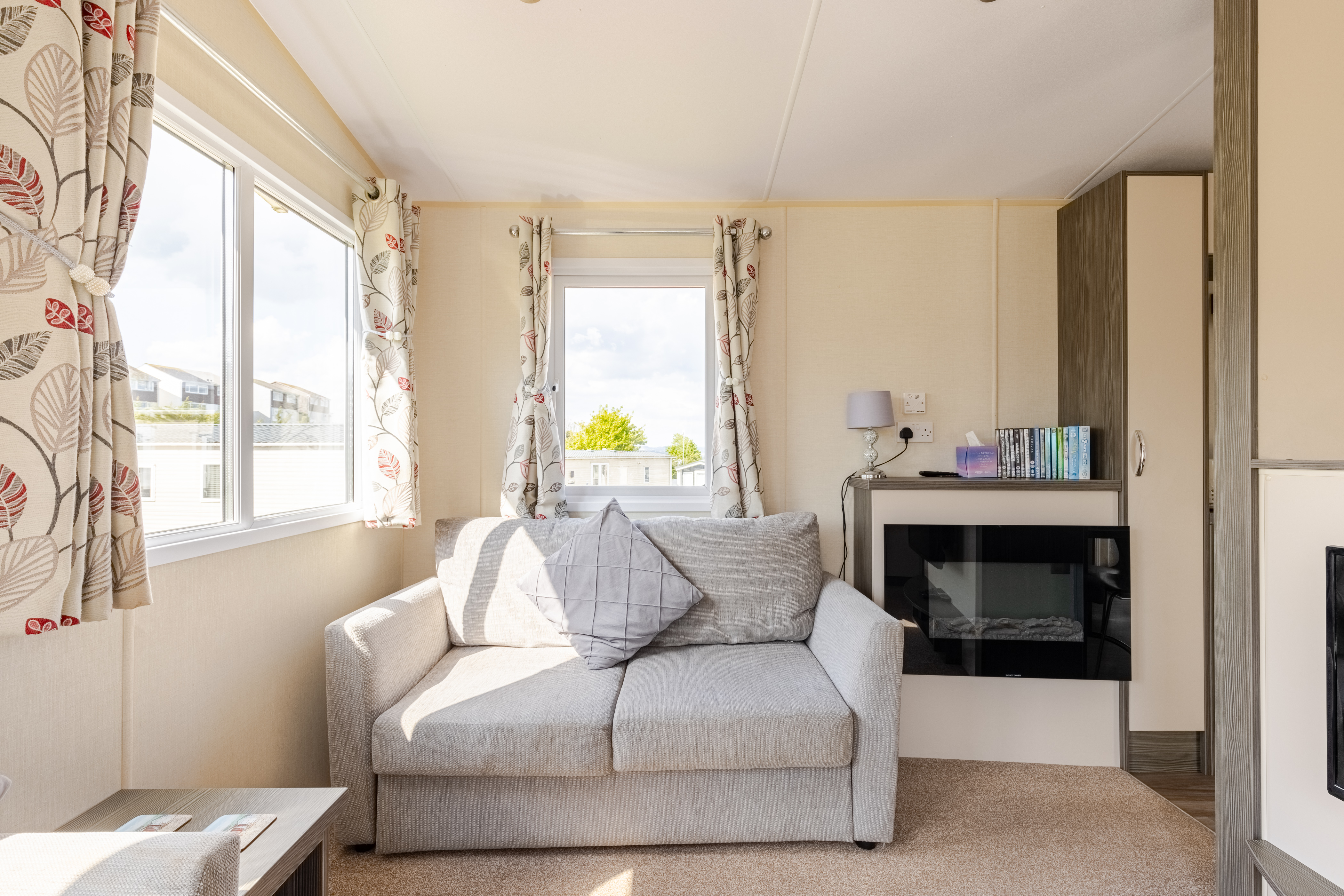 Beautiful caravan at Beverley Bay, Paignton
