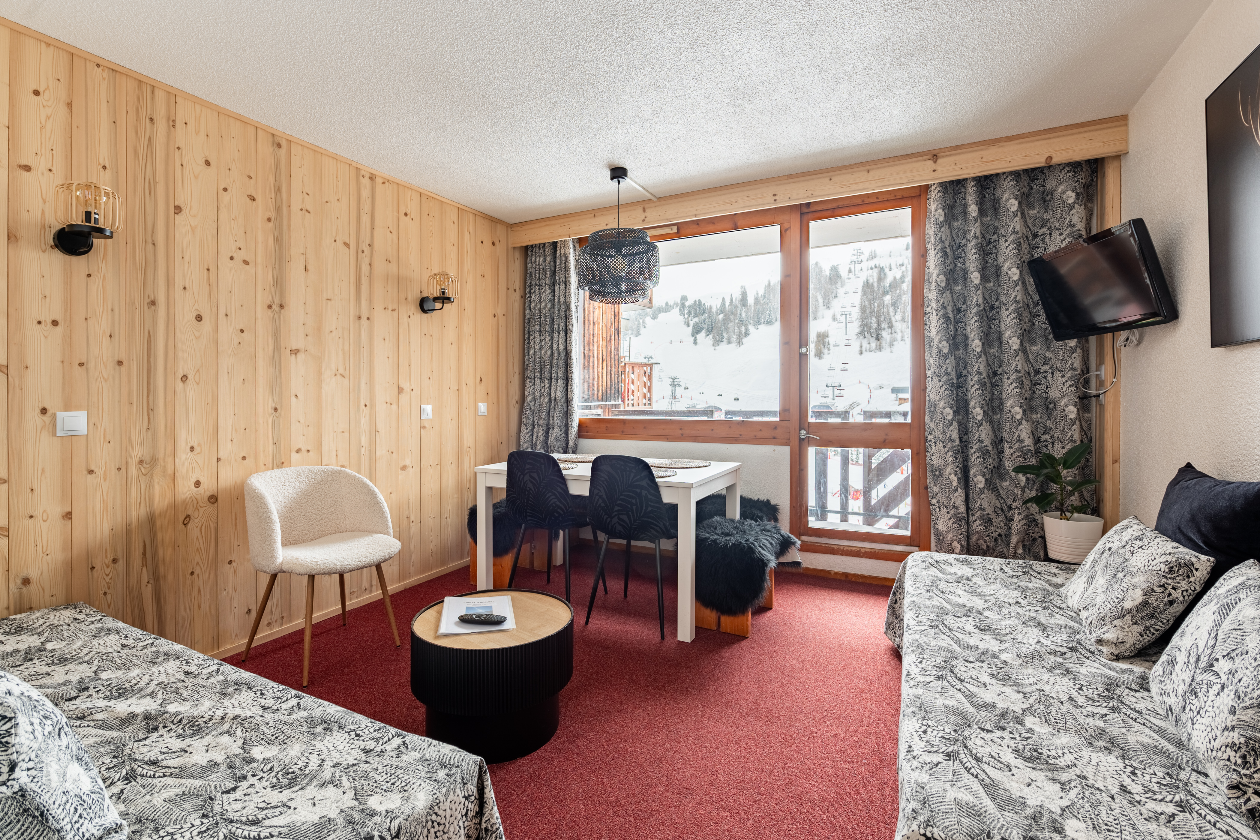 Plagne-Bellecôte - Apt. 35 m2 - south & slopes view