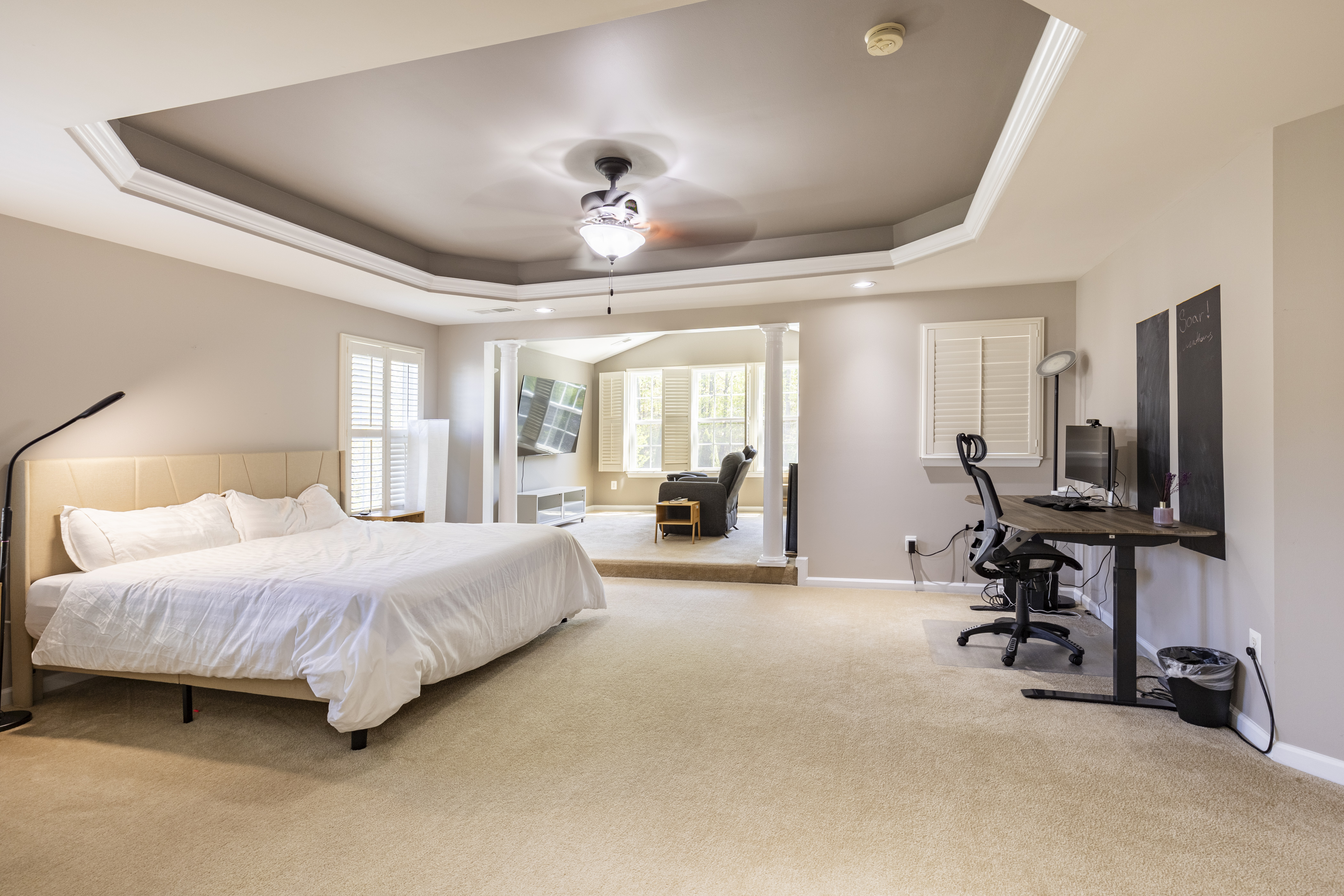 Beautifully Designed Master Bedroom Suite