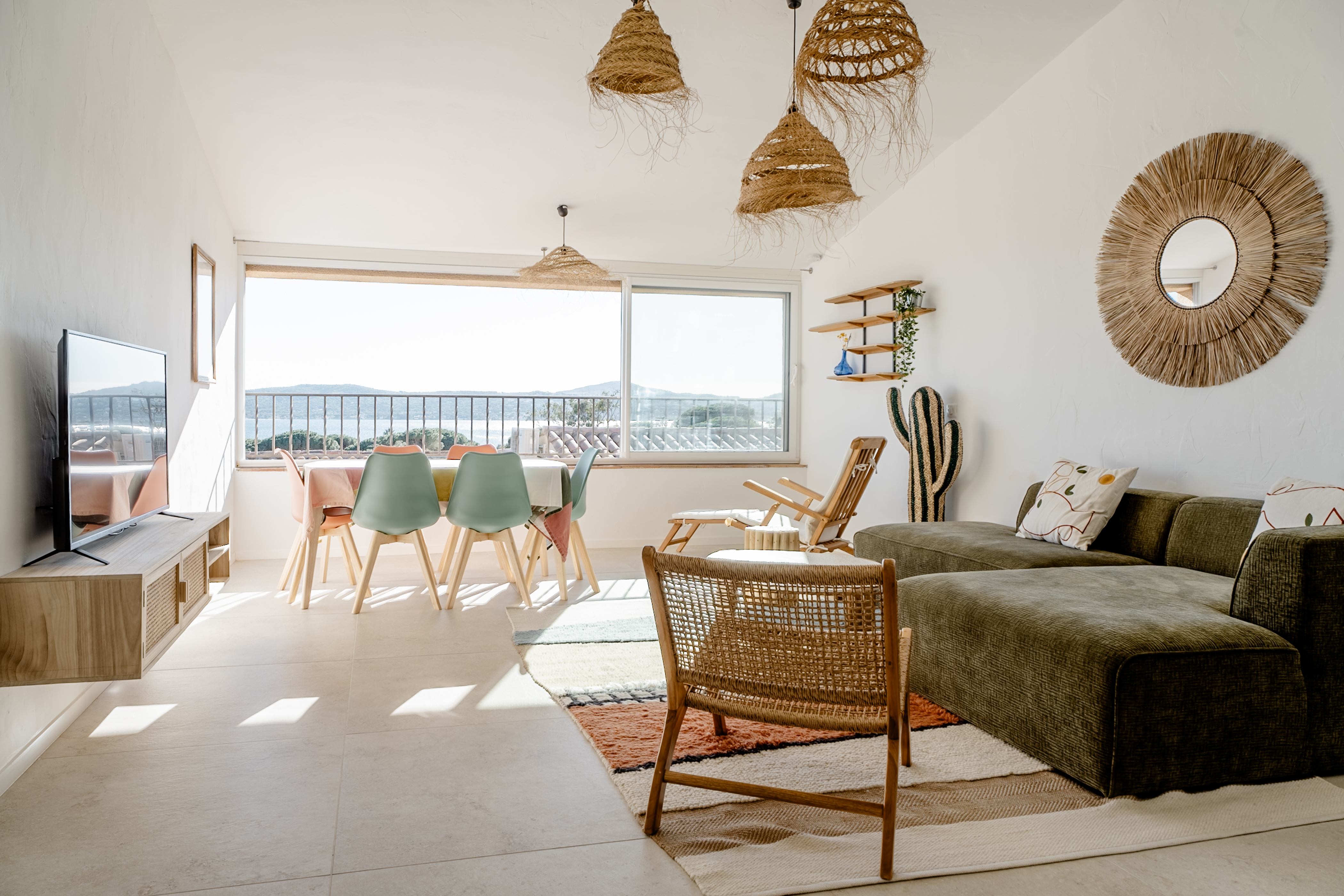 Duplex, Walk to Beach, View of St-Tropez Bay