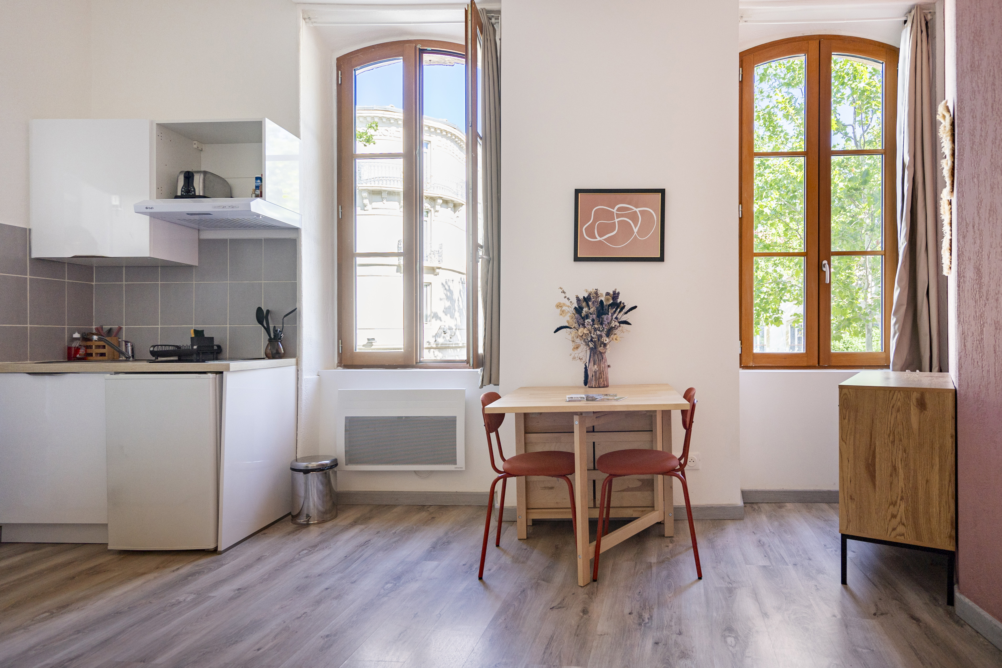 Charming Studio facing La Fontaine Moussue