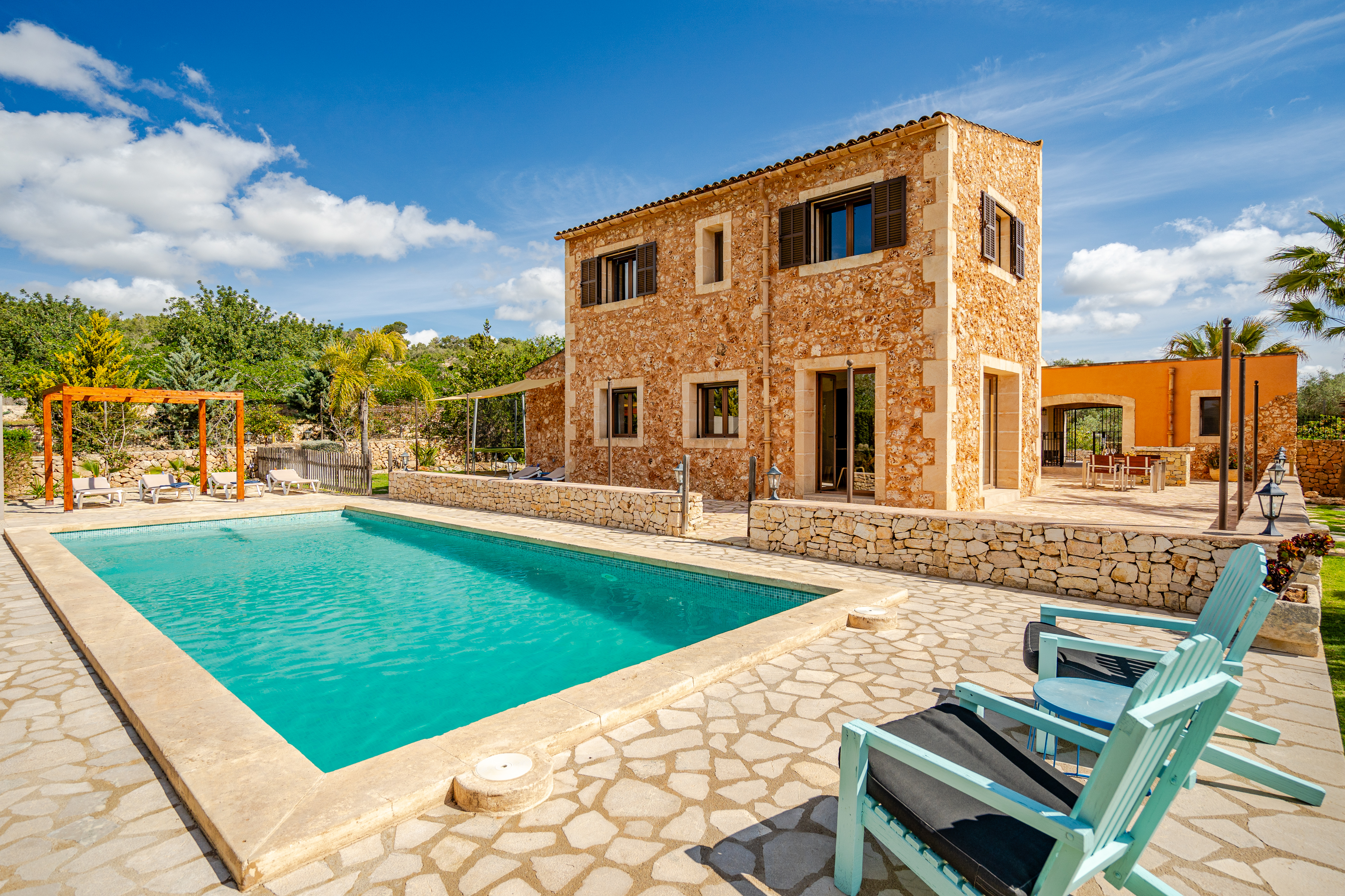 House rural with pool and wifi in Porreres, Mallorca