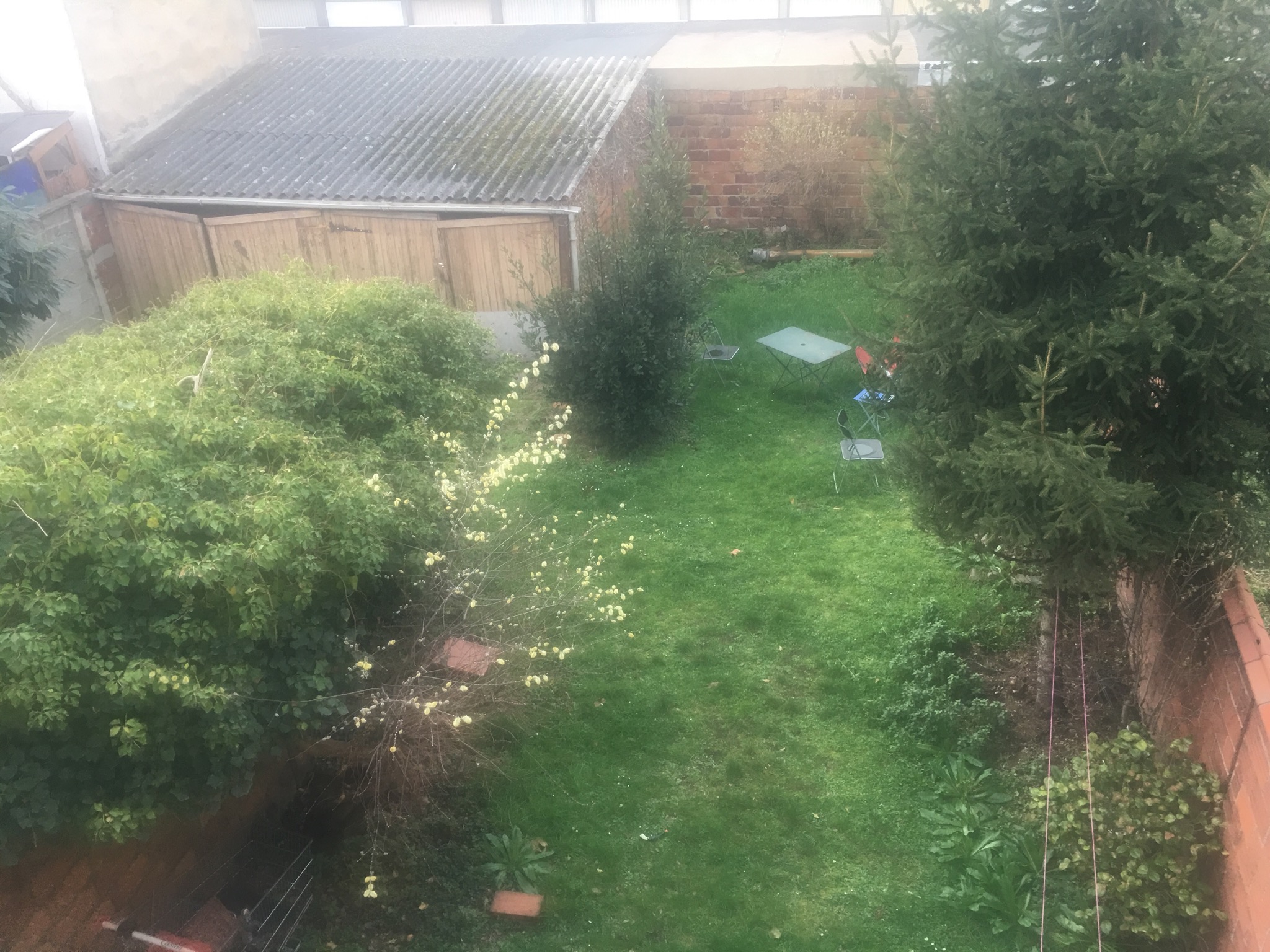Garten, Metro, Charme und Erholung