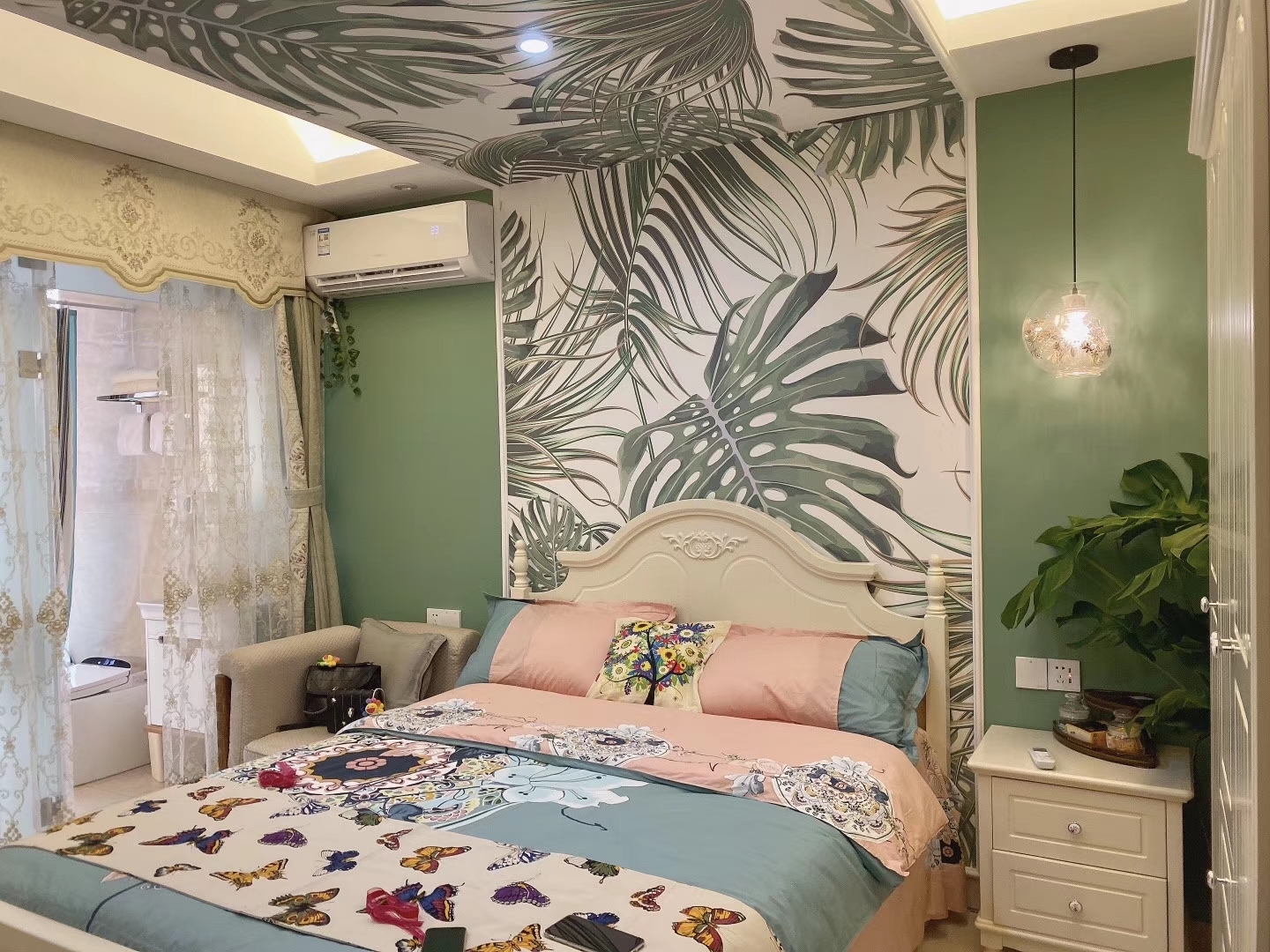 五源河谷客房是位于西海别院空中大平墅内 以自然风格作为装饰主题 清新简洁舒适 户外五百的公共活动空间 Villas A Louer