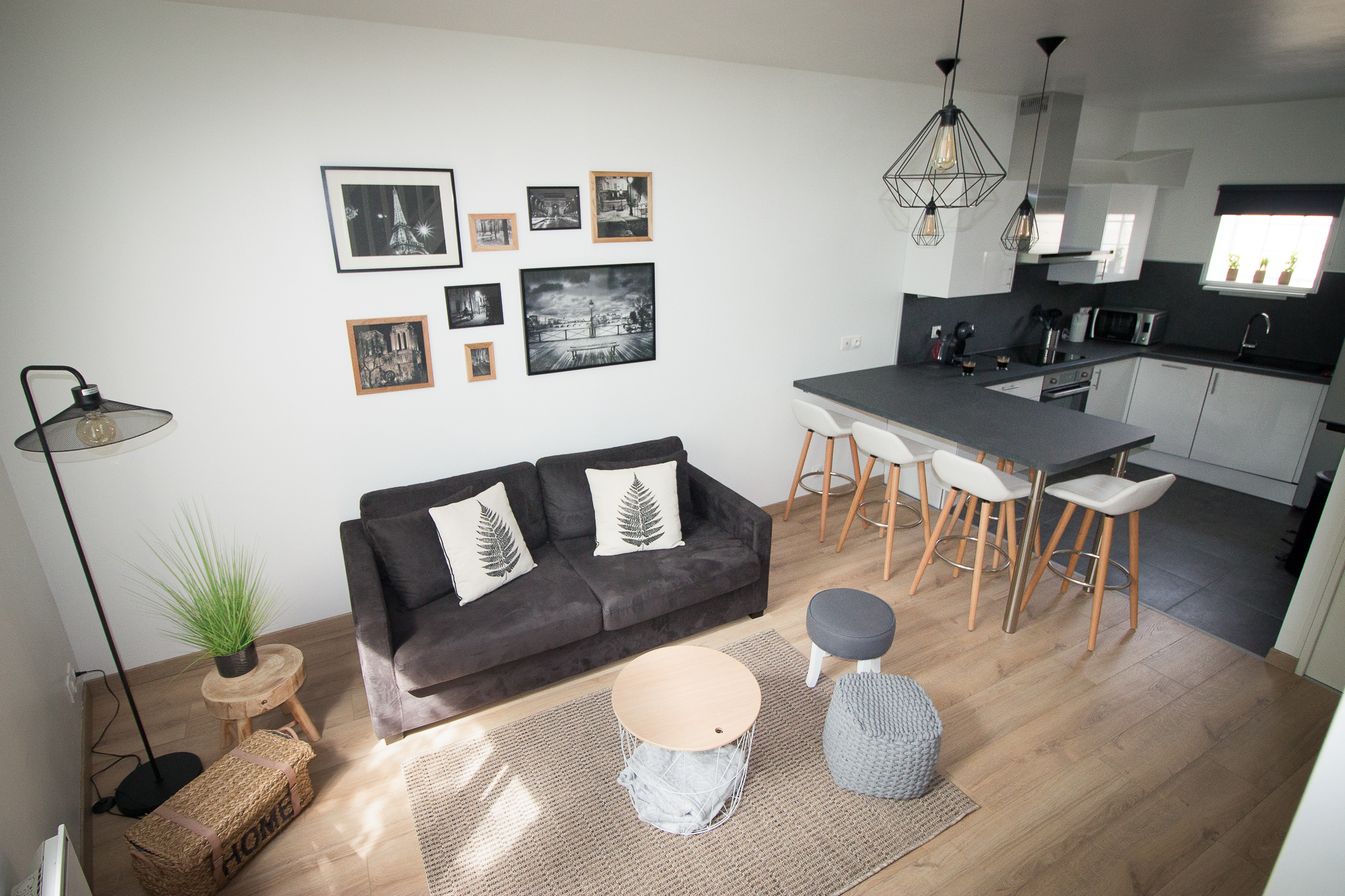 duplex apartment F2 in the heart of Pontoise