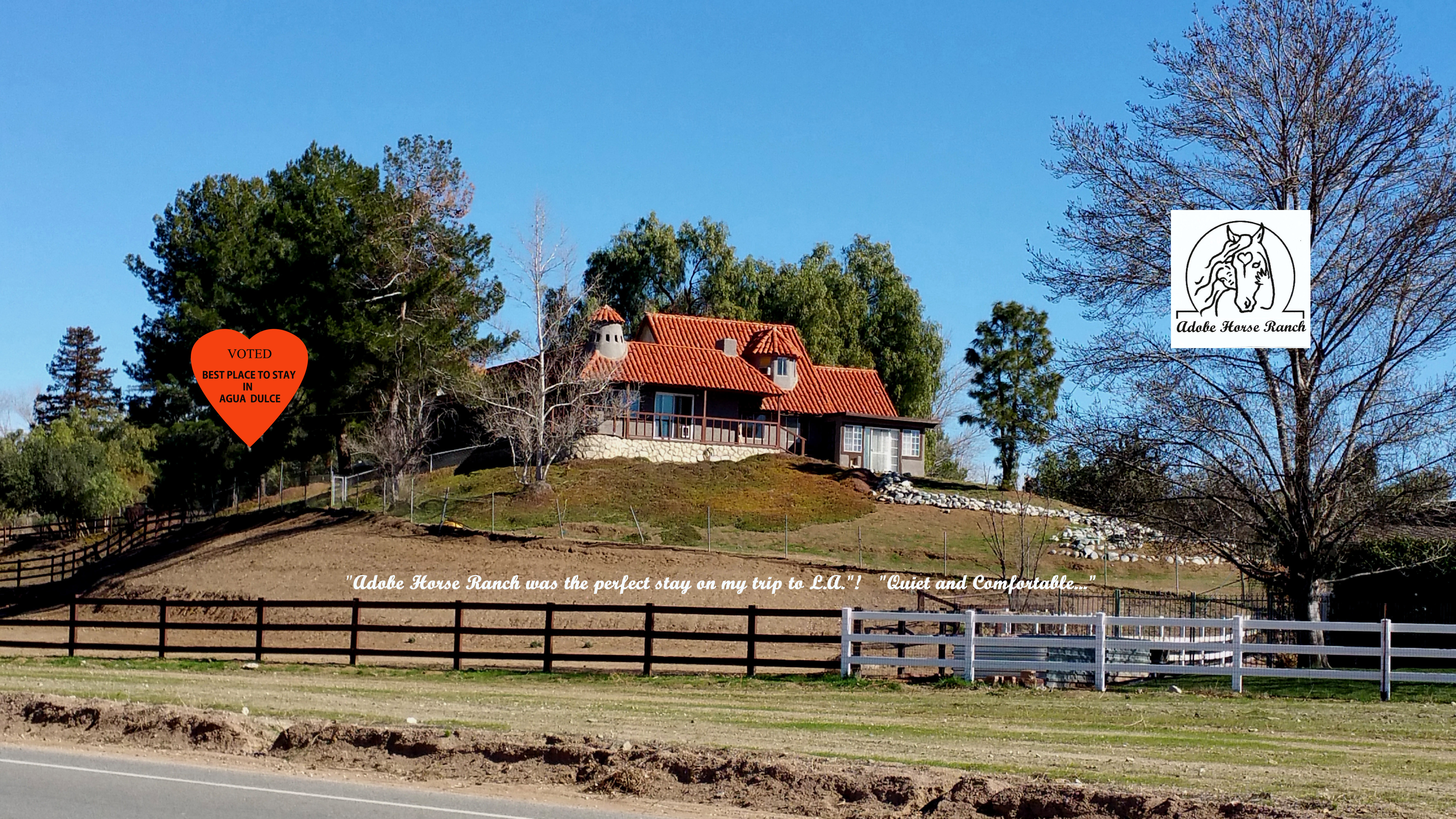 "The Victorian"at Adobe Horse Ranch in Agua Dulce, Los Angeles