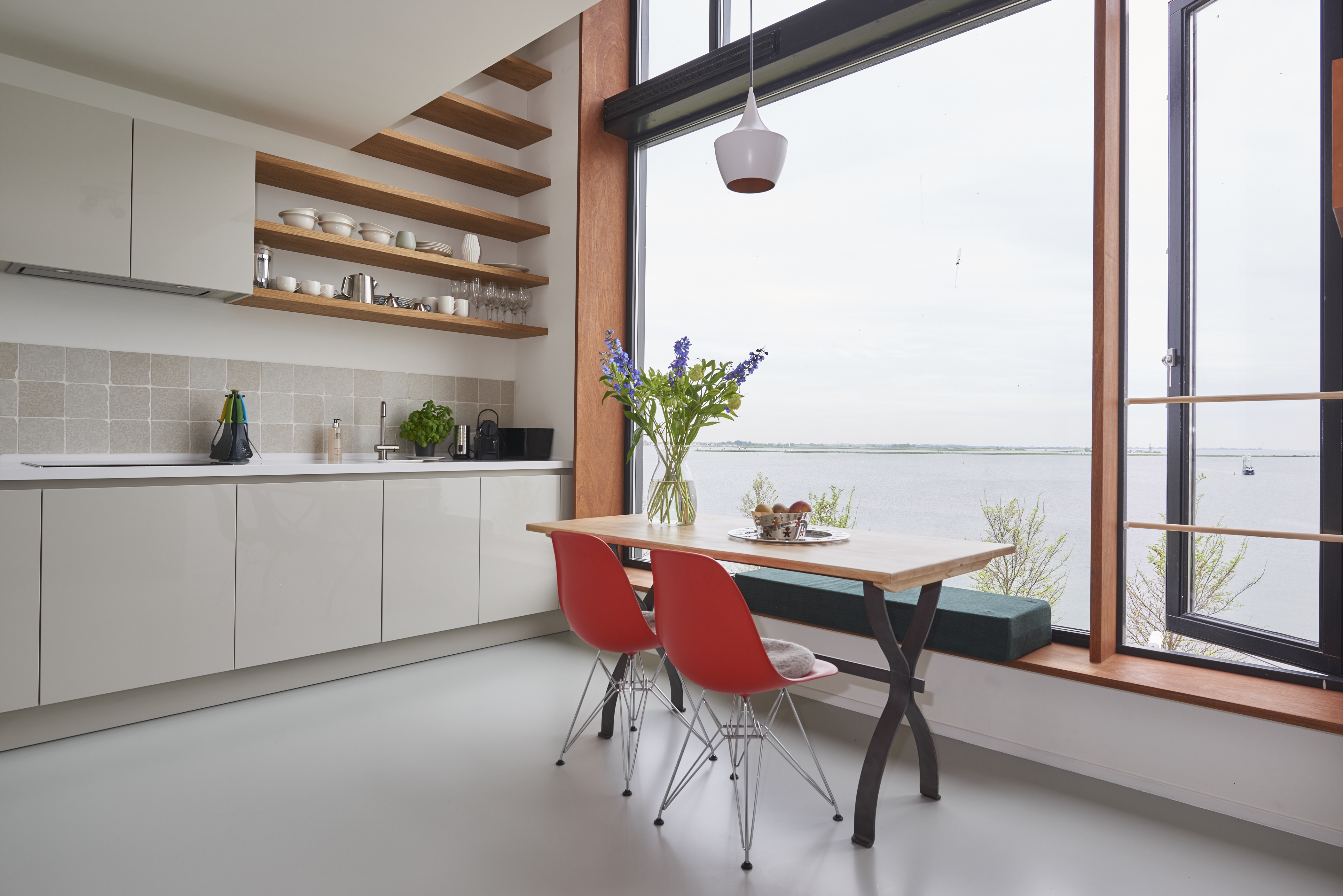 Luxurious designapartment with magnificent view — Amsterdam stay