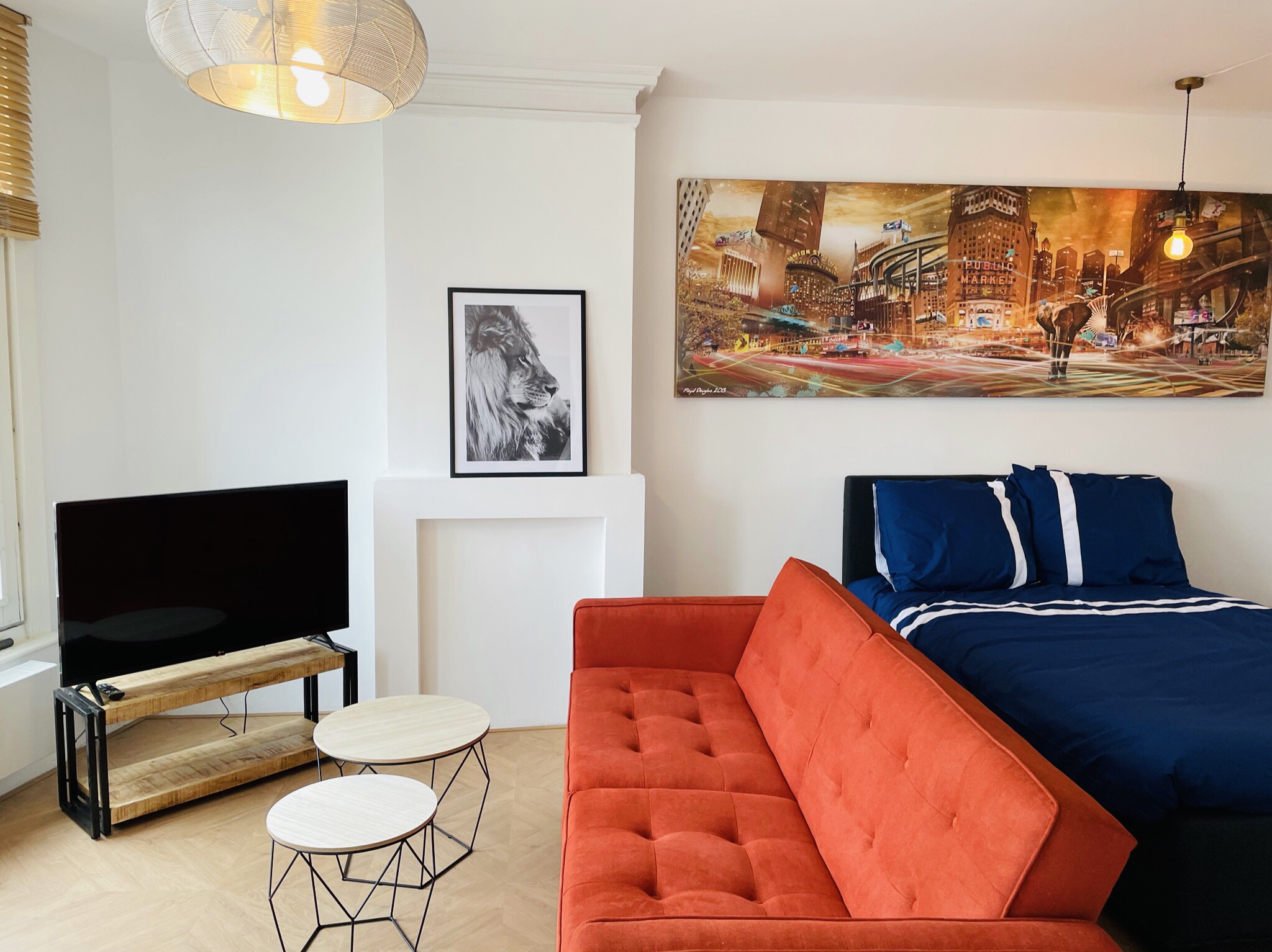 Luxury furnished studio, Museum area (long term) — Amsterdam stay