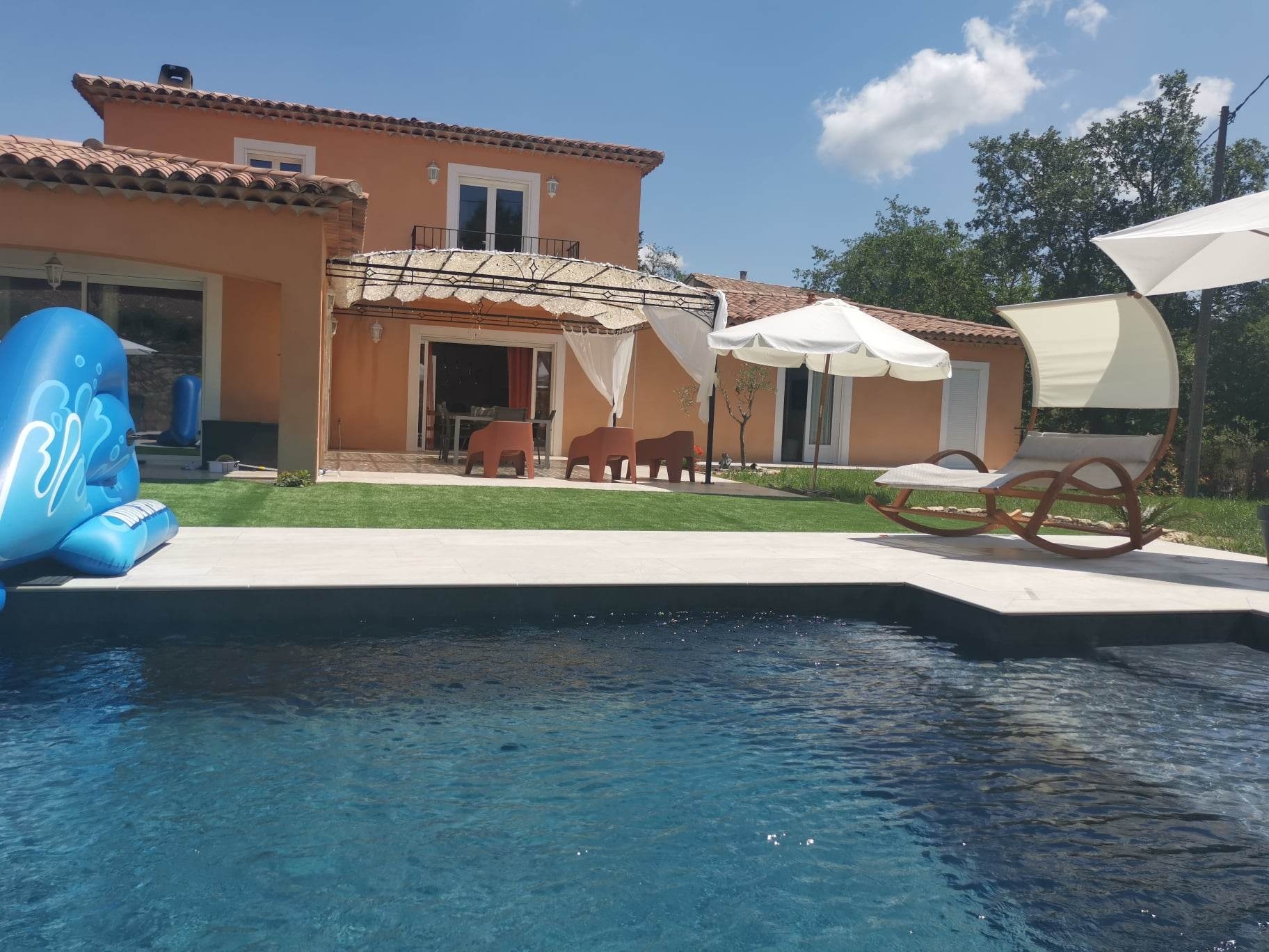 Contemporary villa with private pool