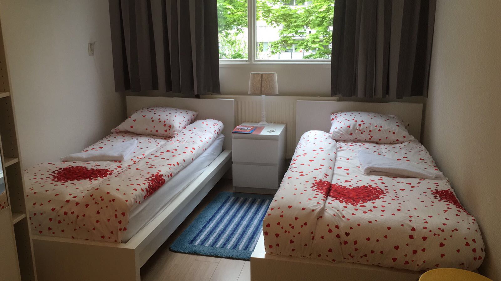 Quiet room with free car parking