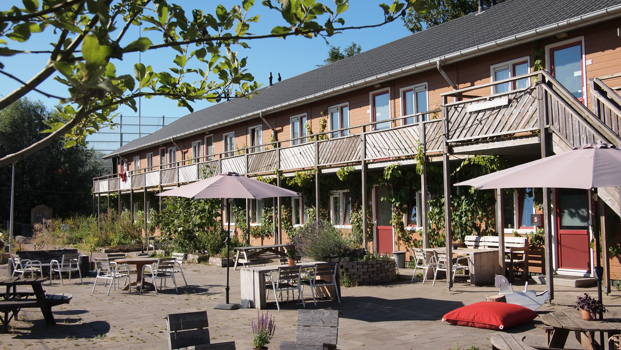 Amsterdam Farm Lodge: green area, great with kids — Amsterdam stay