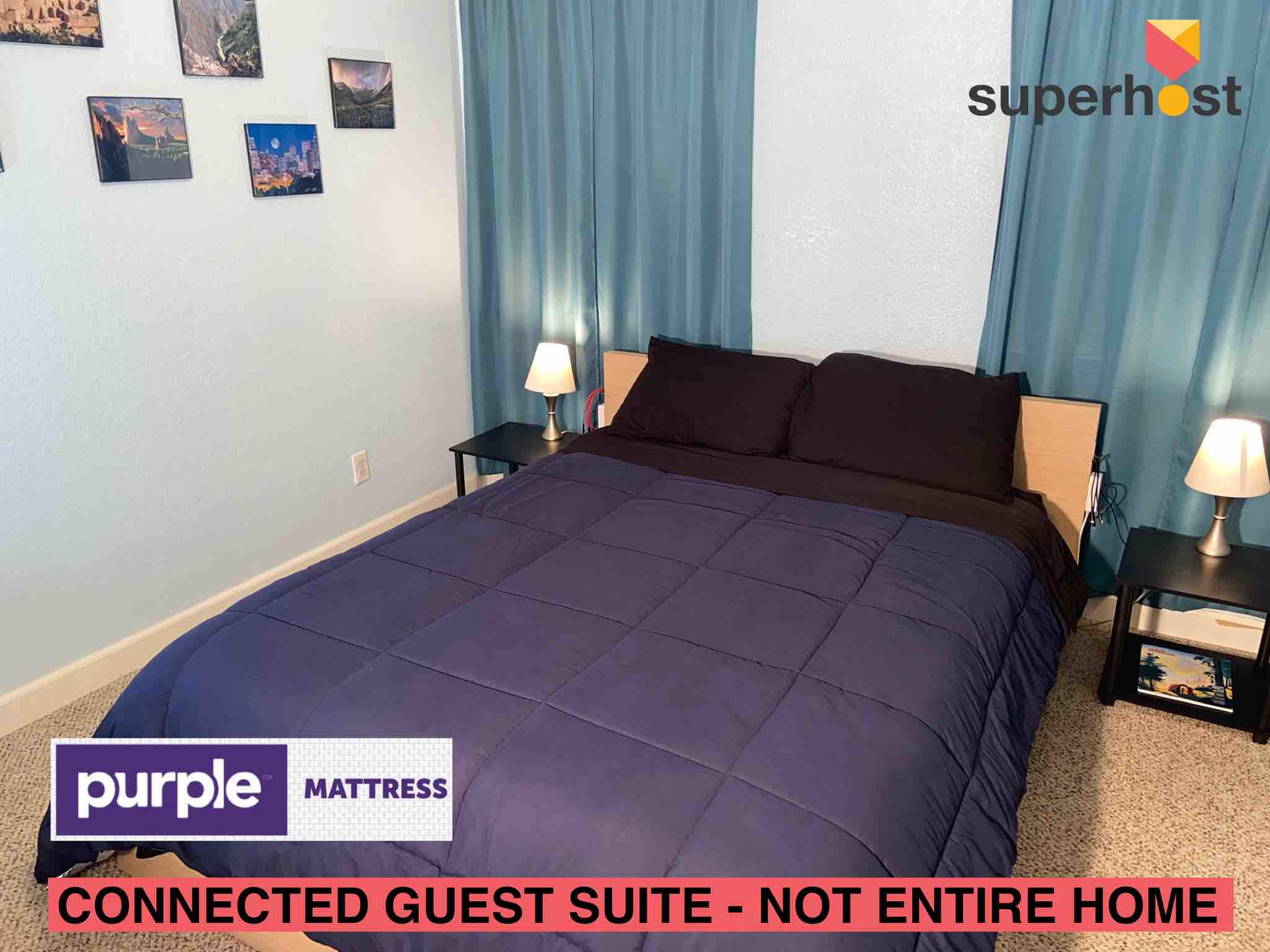 Private Intuitive Suite - Sleeps 1-2 (10 min-DIA)
