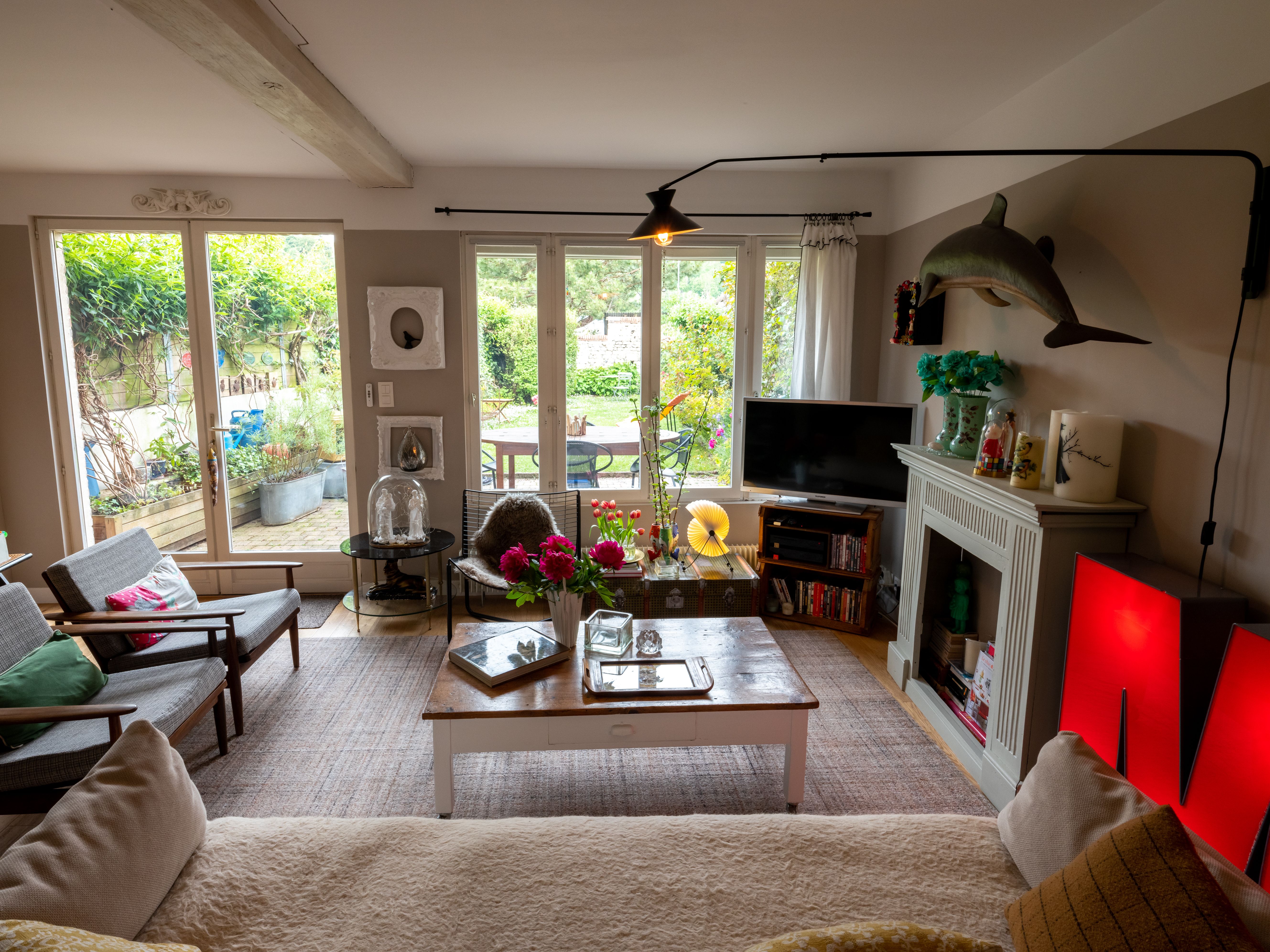House with garden in the heart of Honfleur.