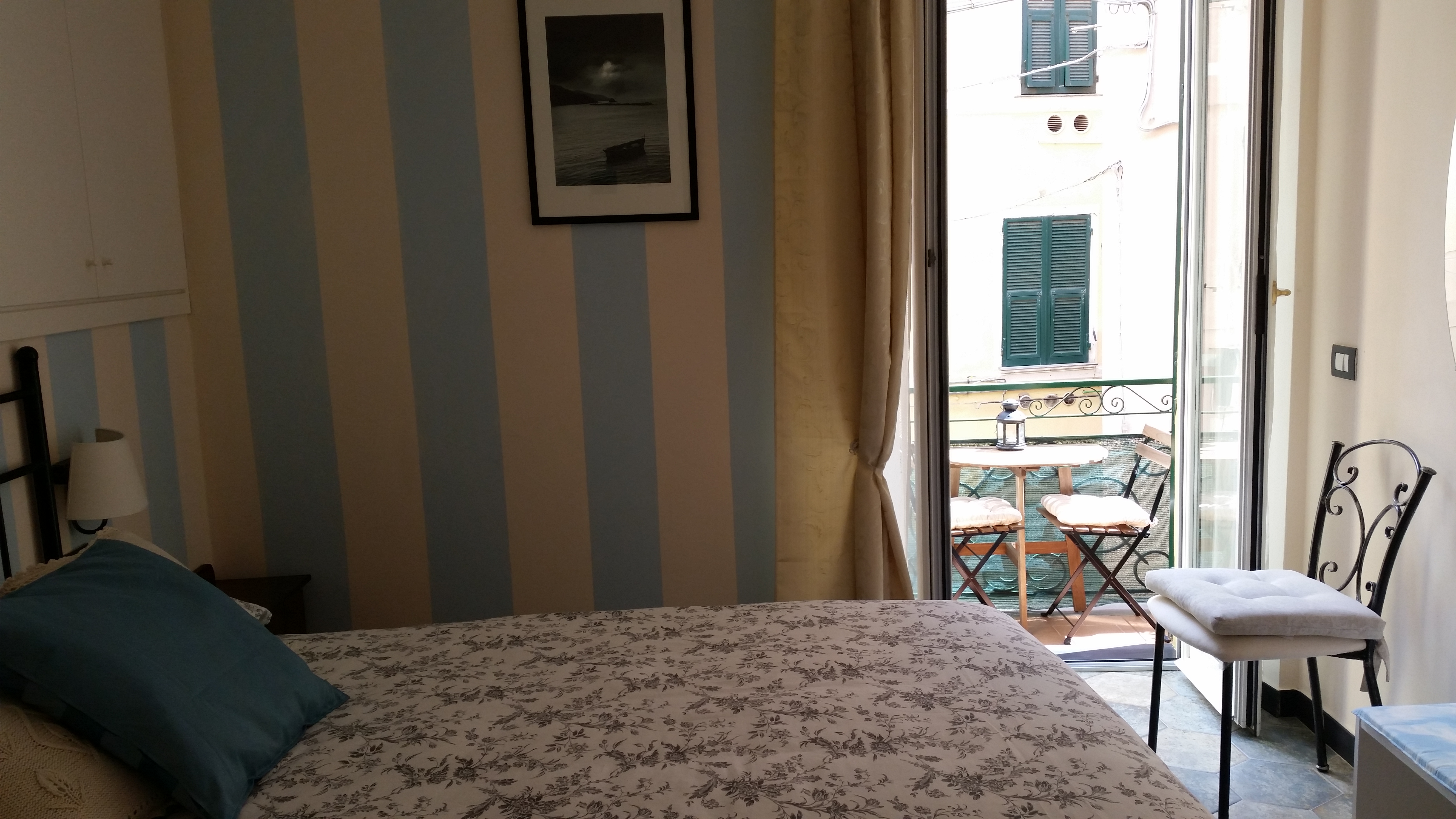 Single room with private balcony at L Antica terra