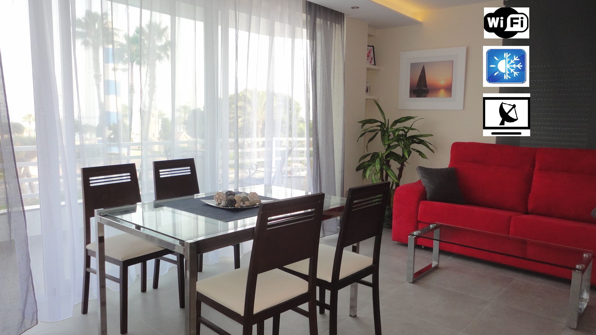 Apartamento en 1ª line de playa