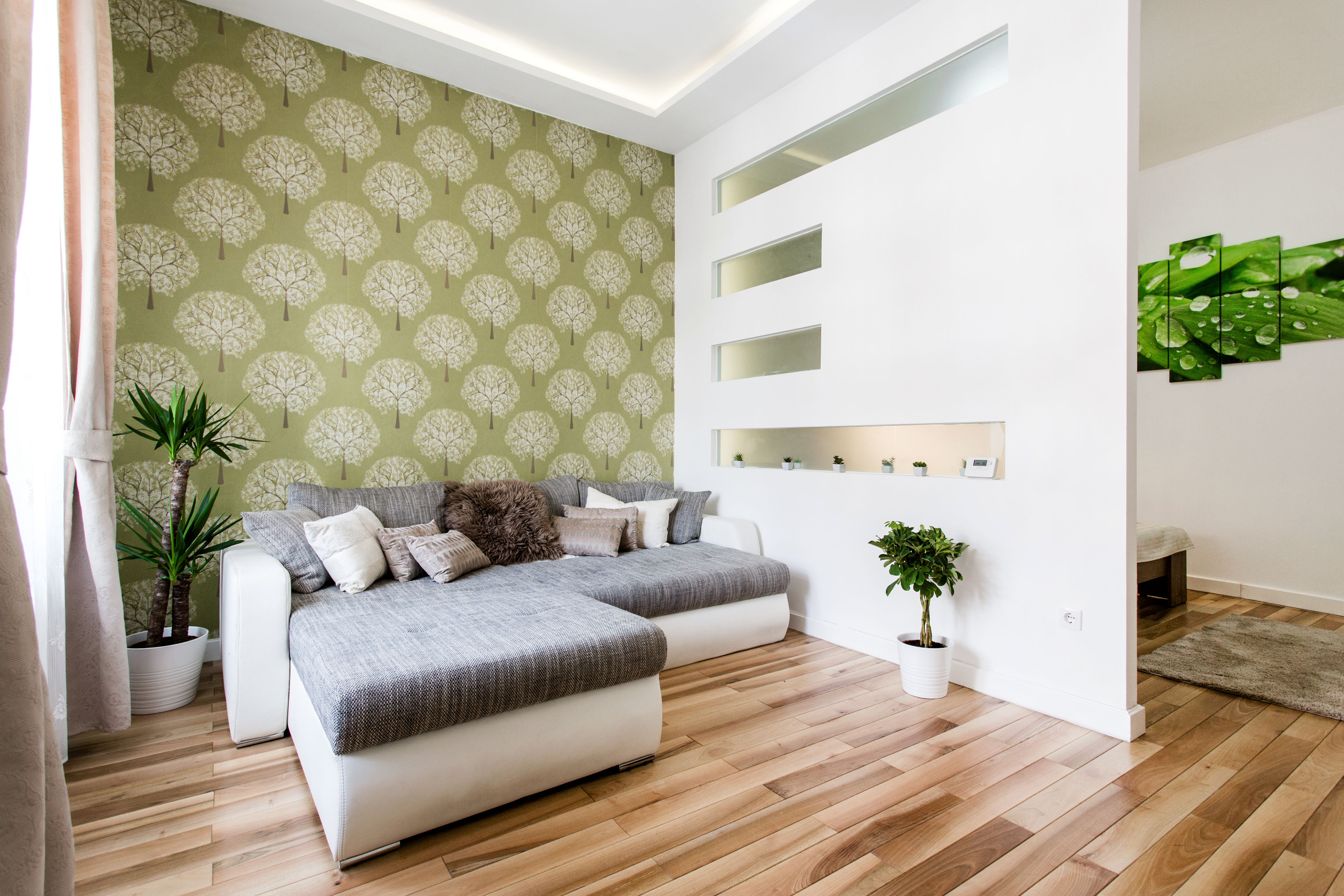 Modern apartment by Paris Courtyard