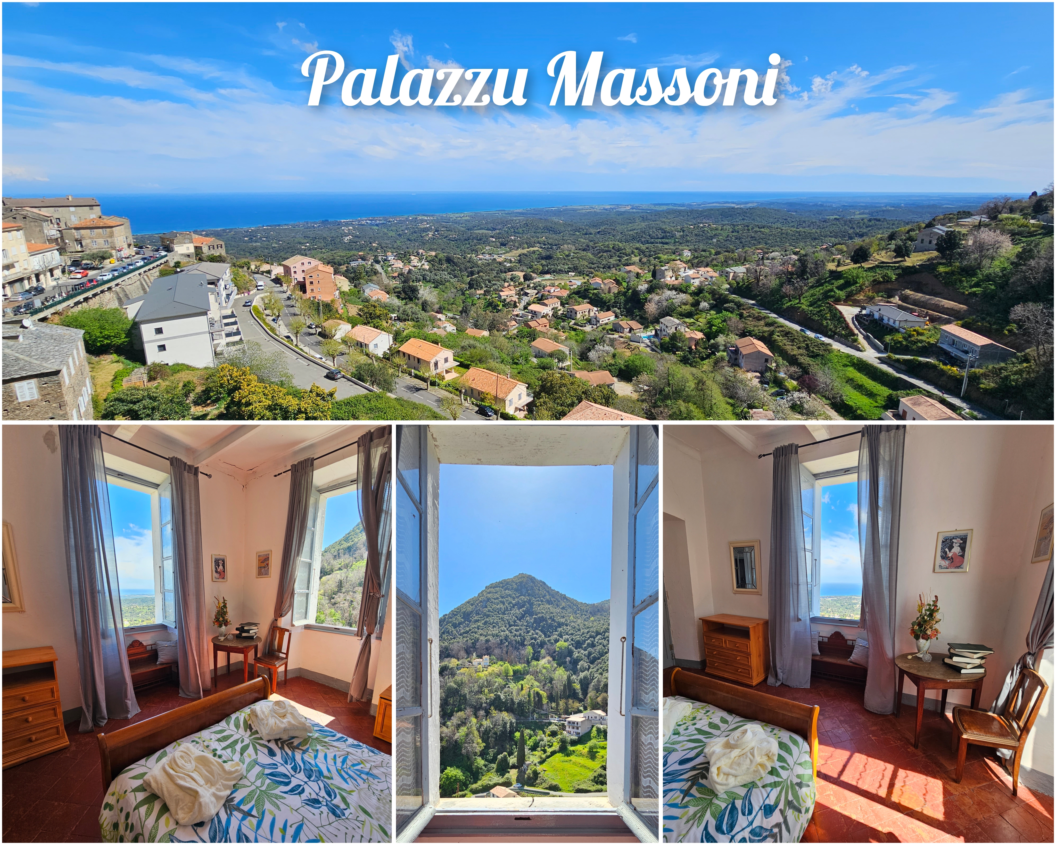 U Palazzu: High Perched cottage - Sea view