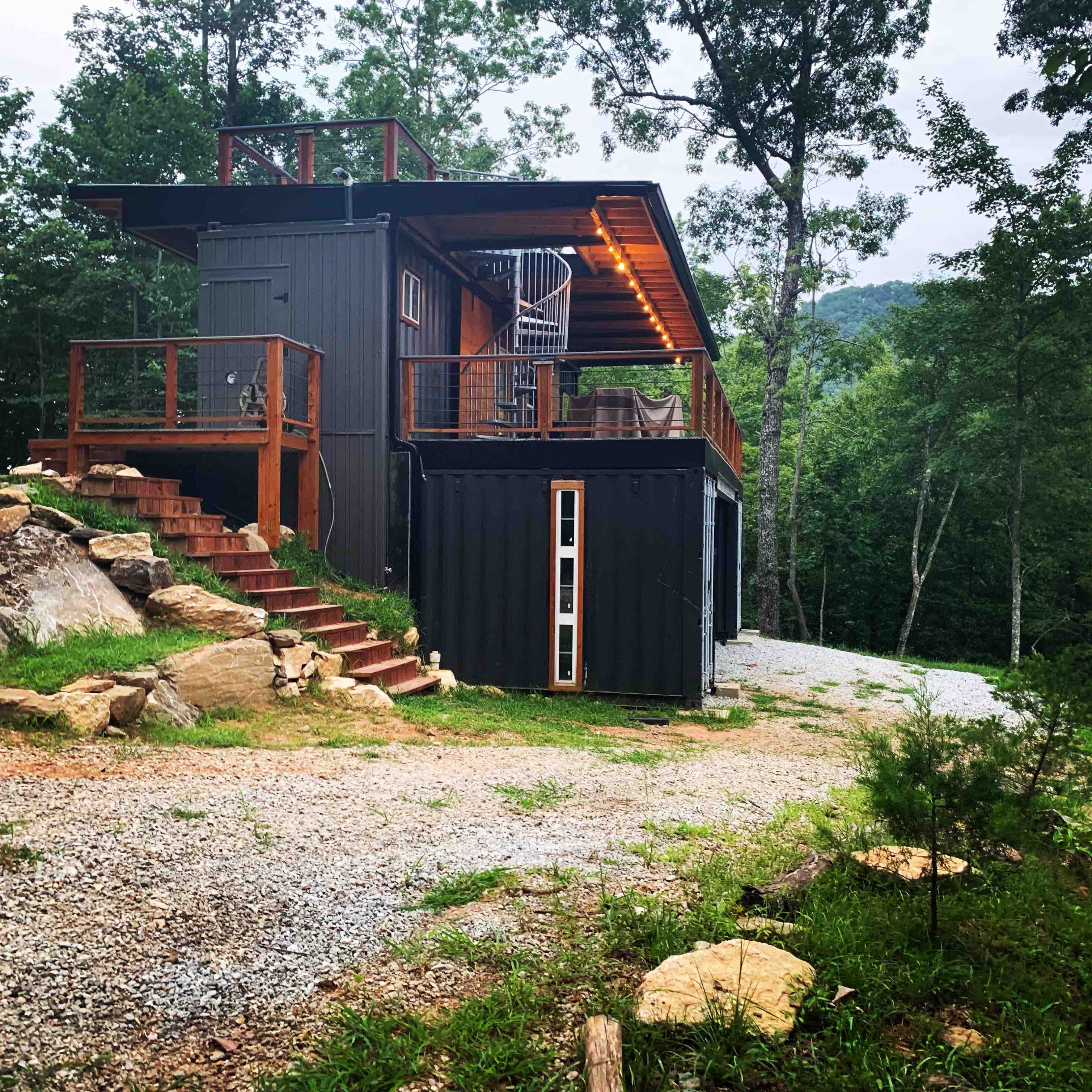 Appalachian Container Cabin Cabins for Rent in Otto, North Carolina