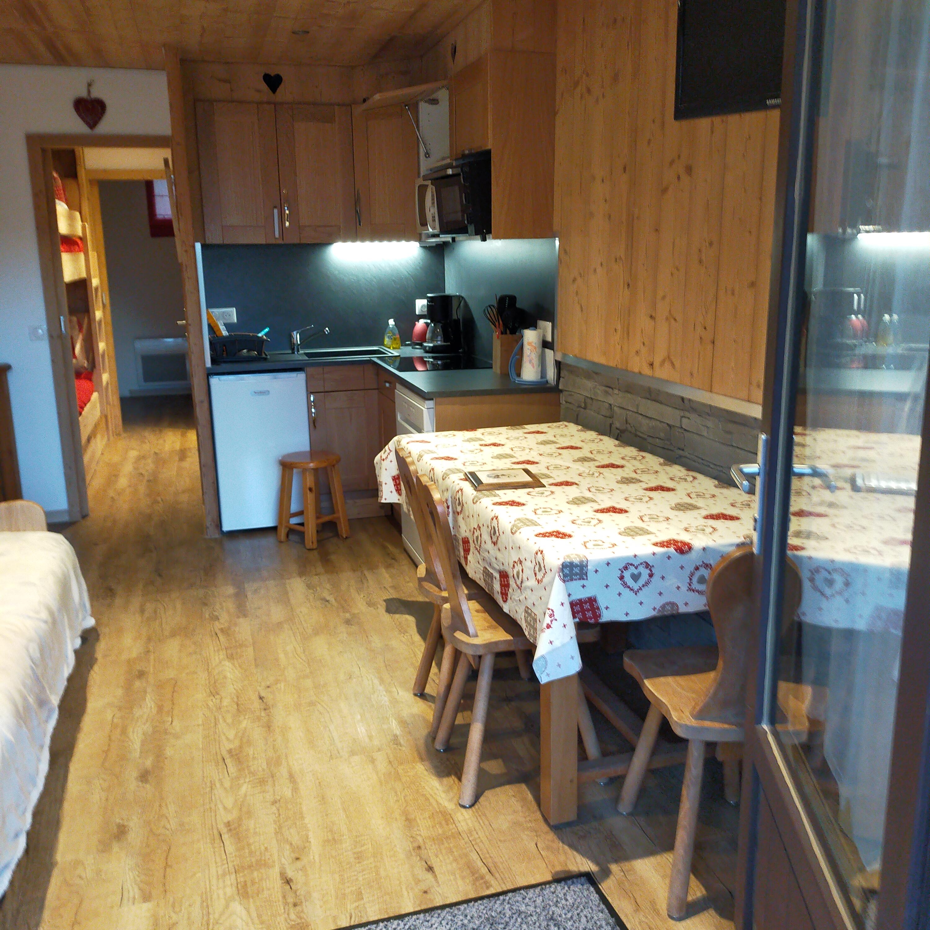 apartment /1 bedroom (sleeps 6)  à la rosière