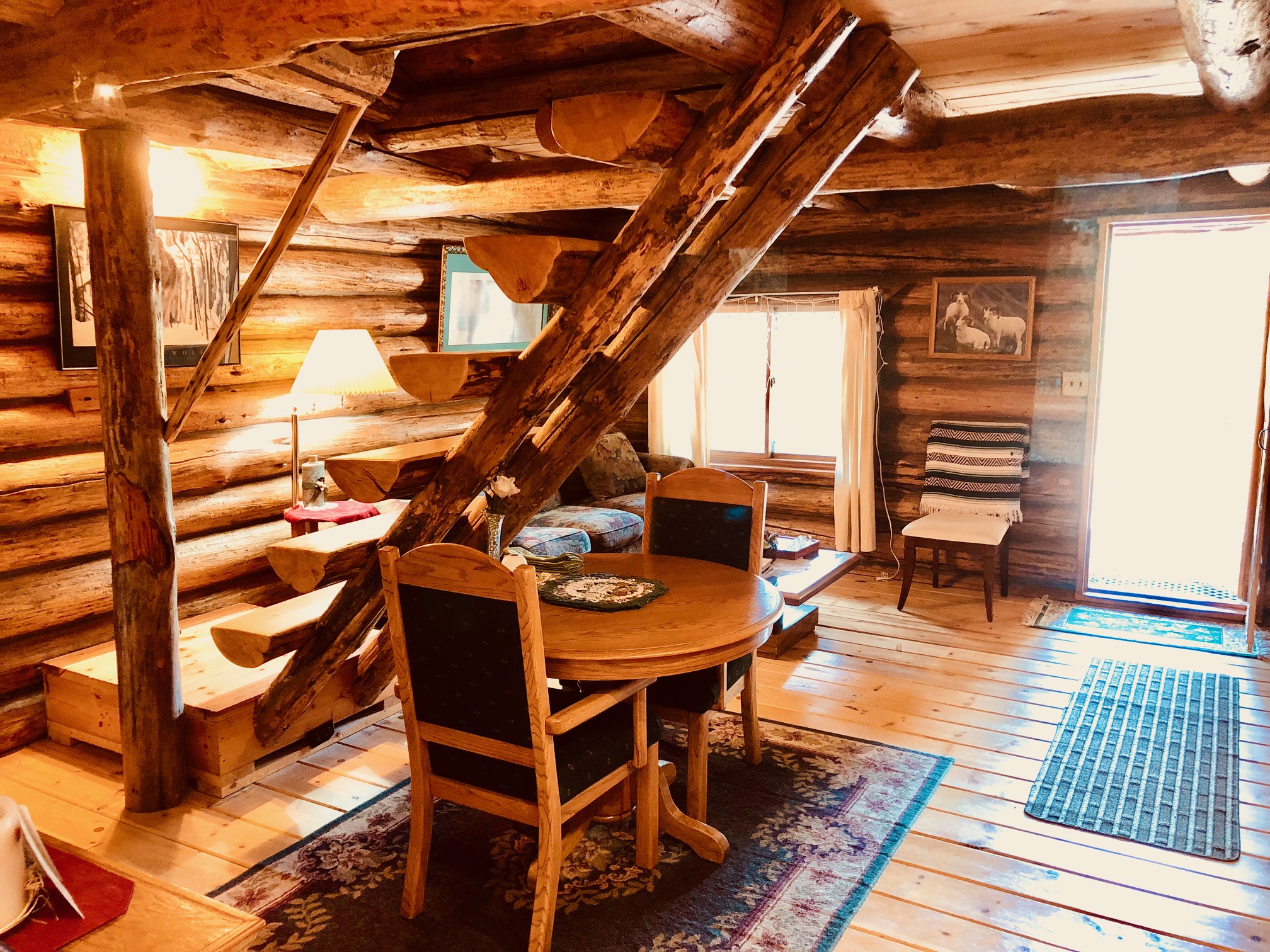 Log cabin nestled in the mountainsides Guesthouses for Rent in Lolo