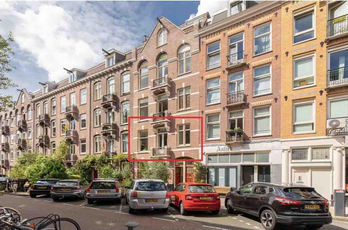 Modern apartment in beautiful street near Vondel — Amsterdam stay