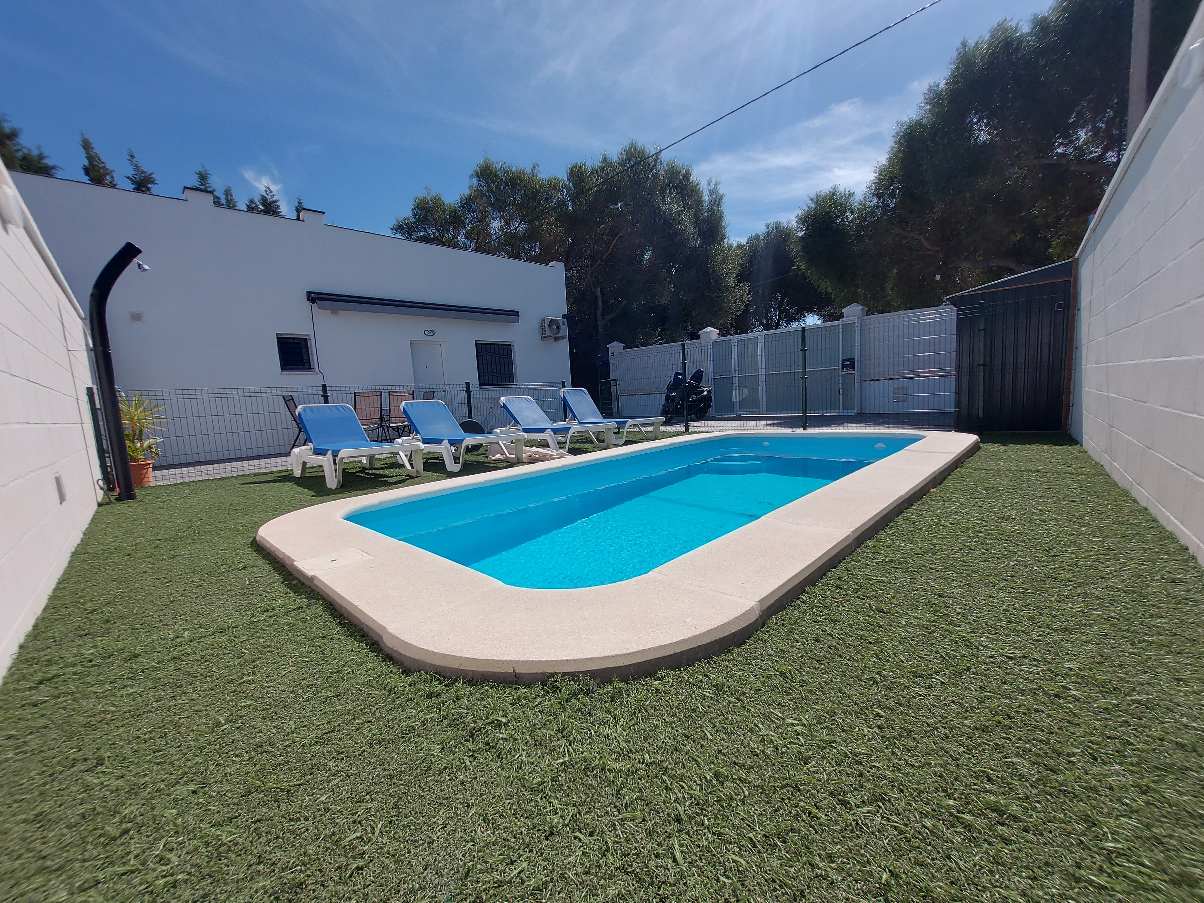 House in Zahora with pool close to the Beach