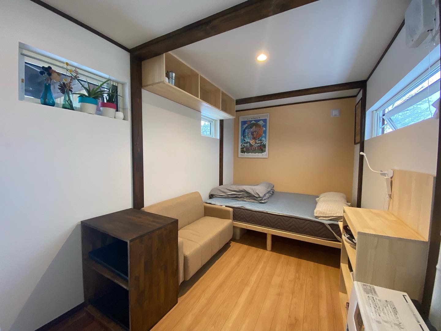 Private tiny house in Niseko!
1-2 people!!
Ideal for long stays.