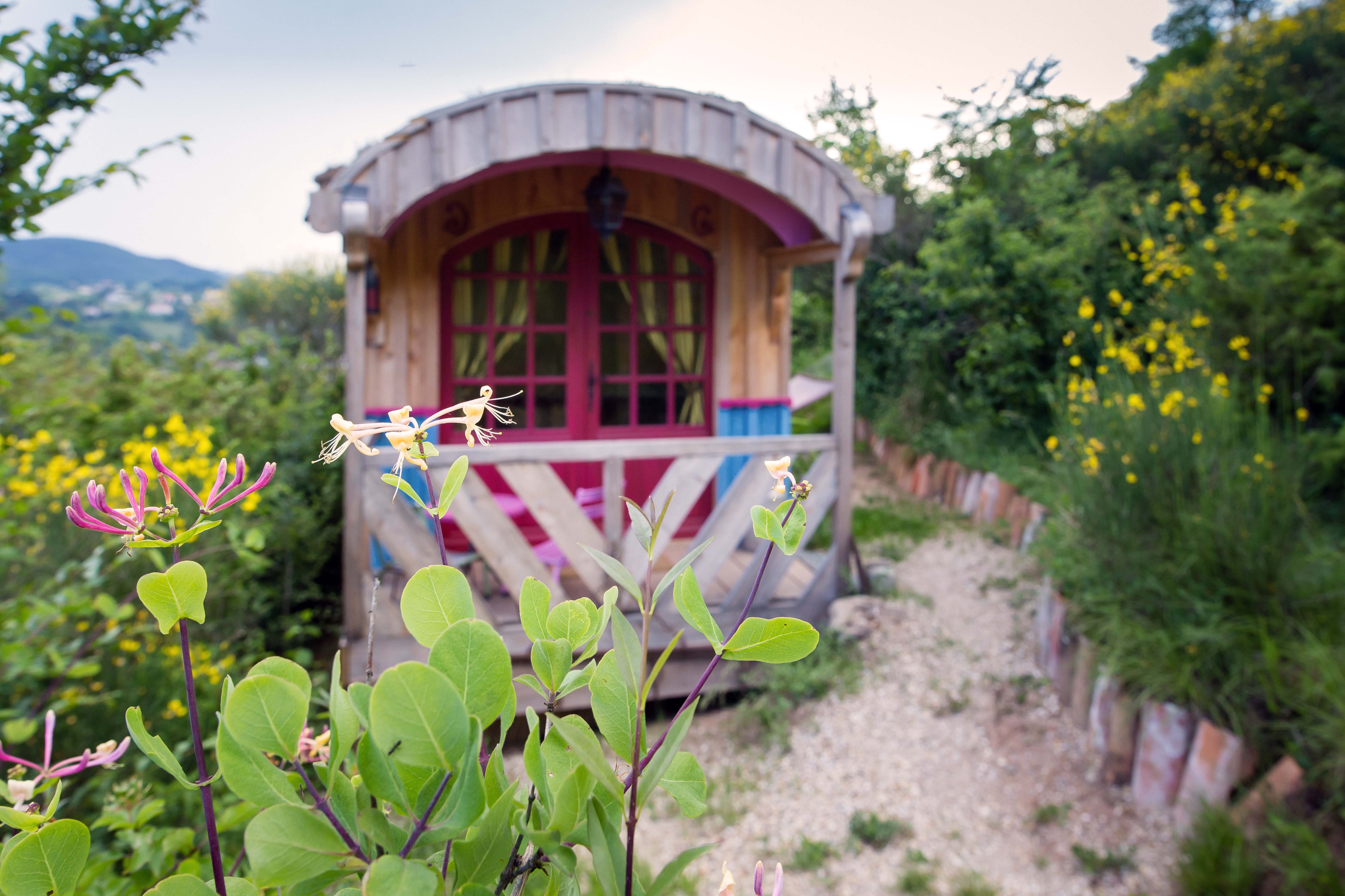 Ma cabane roulotte aveyron Cabanes de berger (RoyaumeUni, France) à
