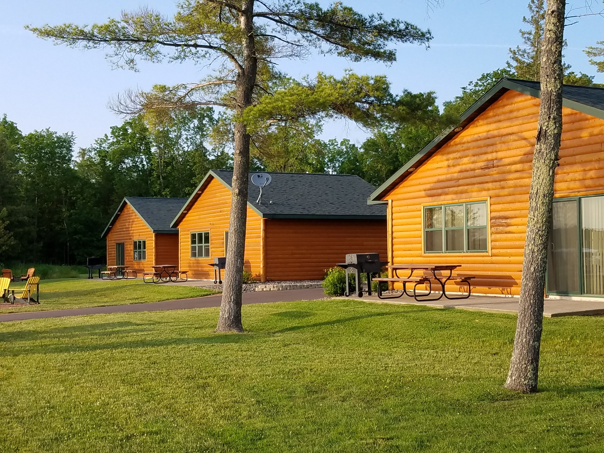 Modern luxury 3 BR cabin on Butternut Lake Cabins for Rent in