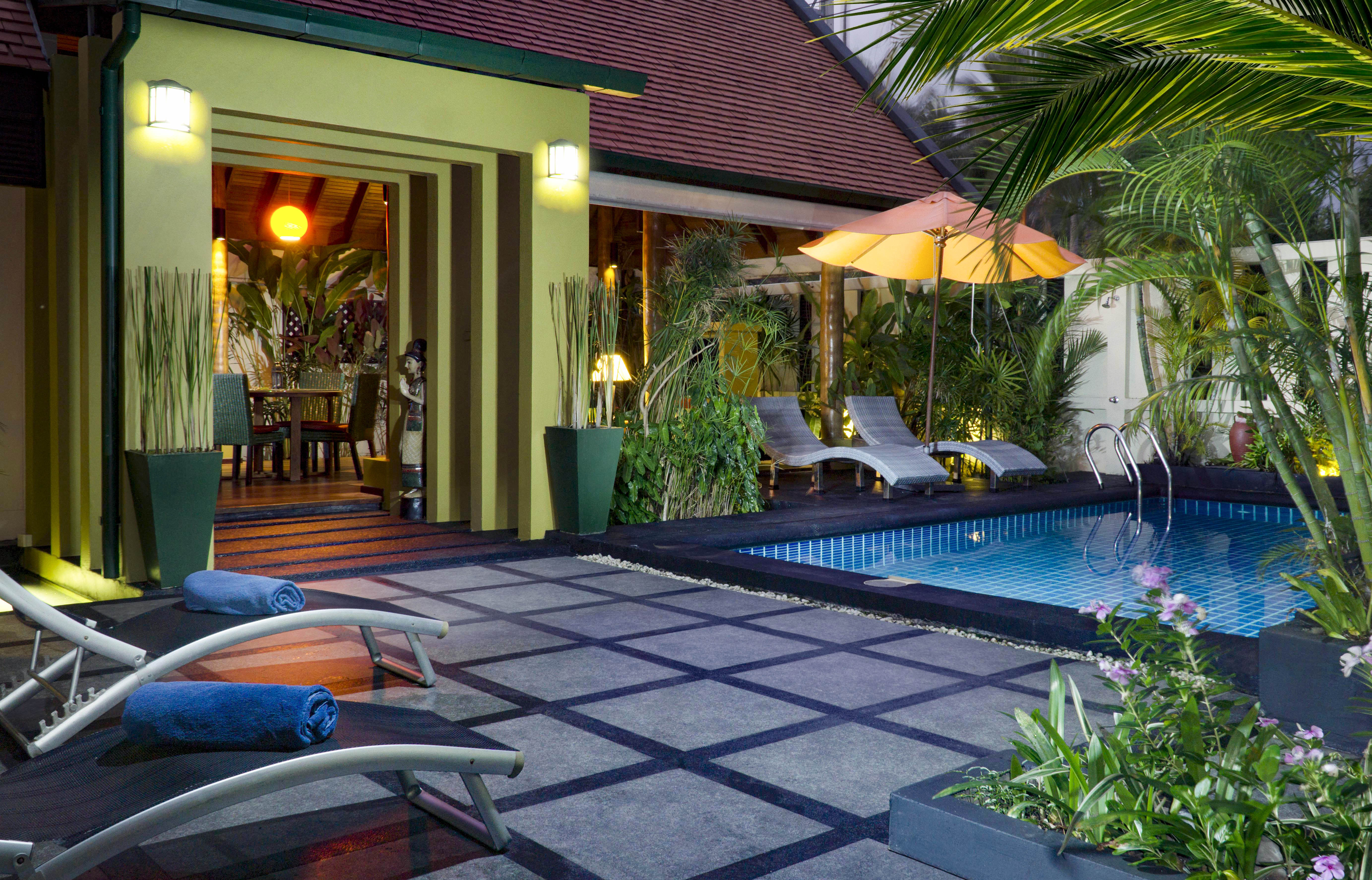 Romantic 1 Bed Villa with Pool - 150 mtrs to beach