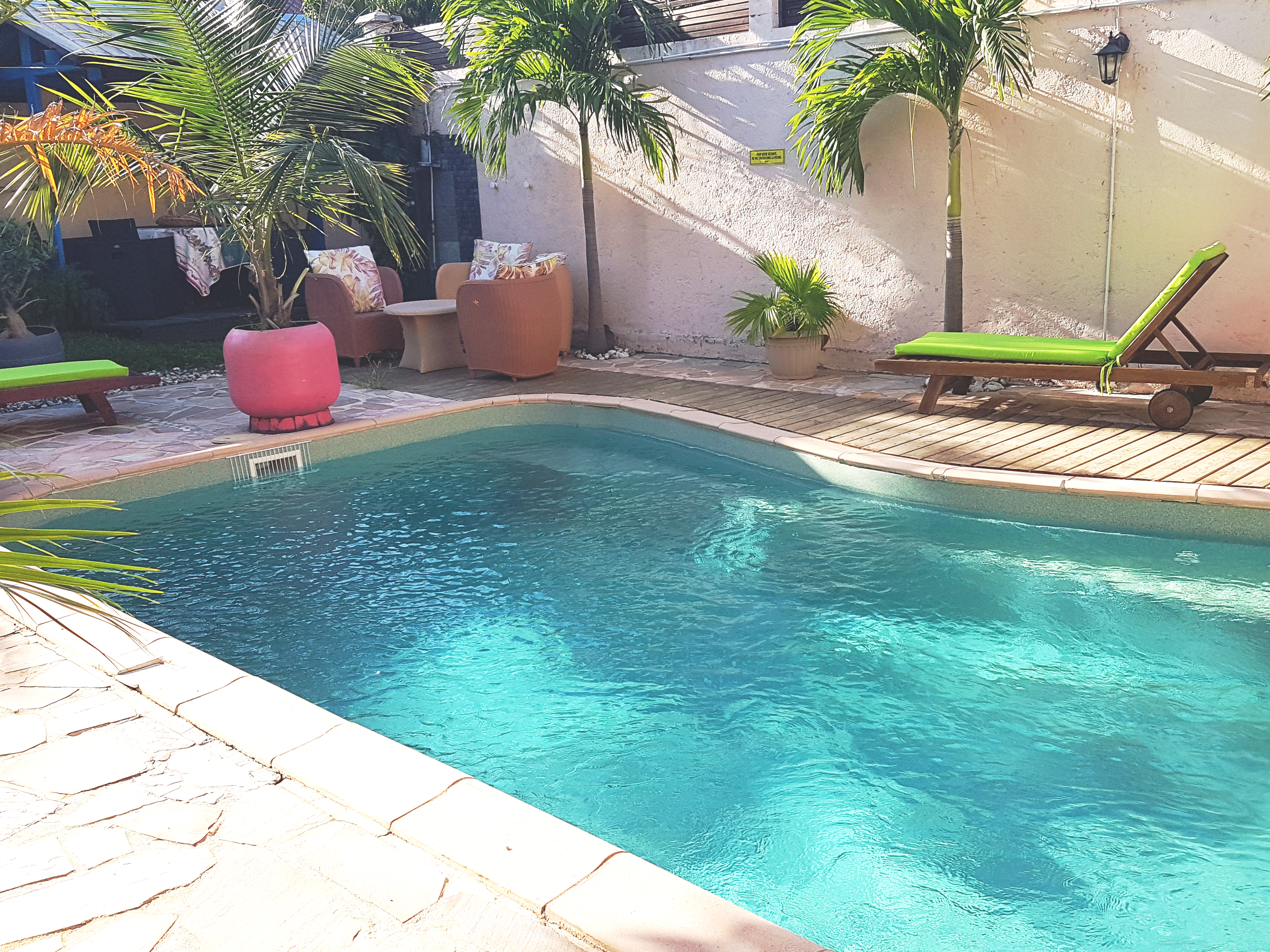 La piscine rien que pour eux La piscine rien que pour eux