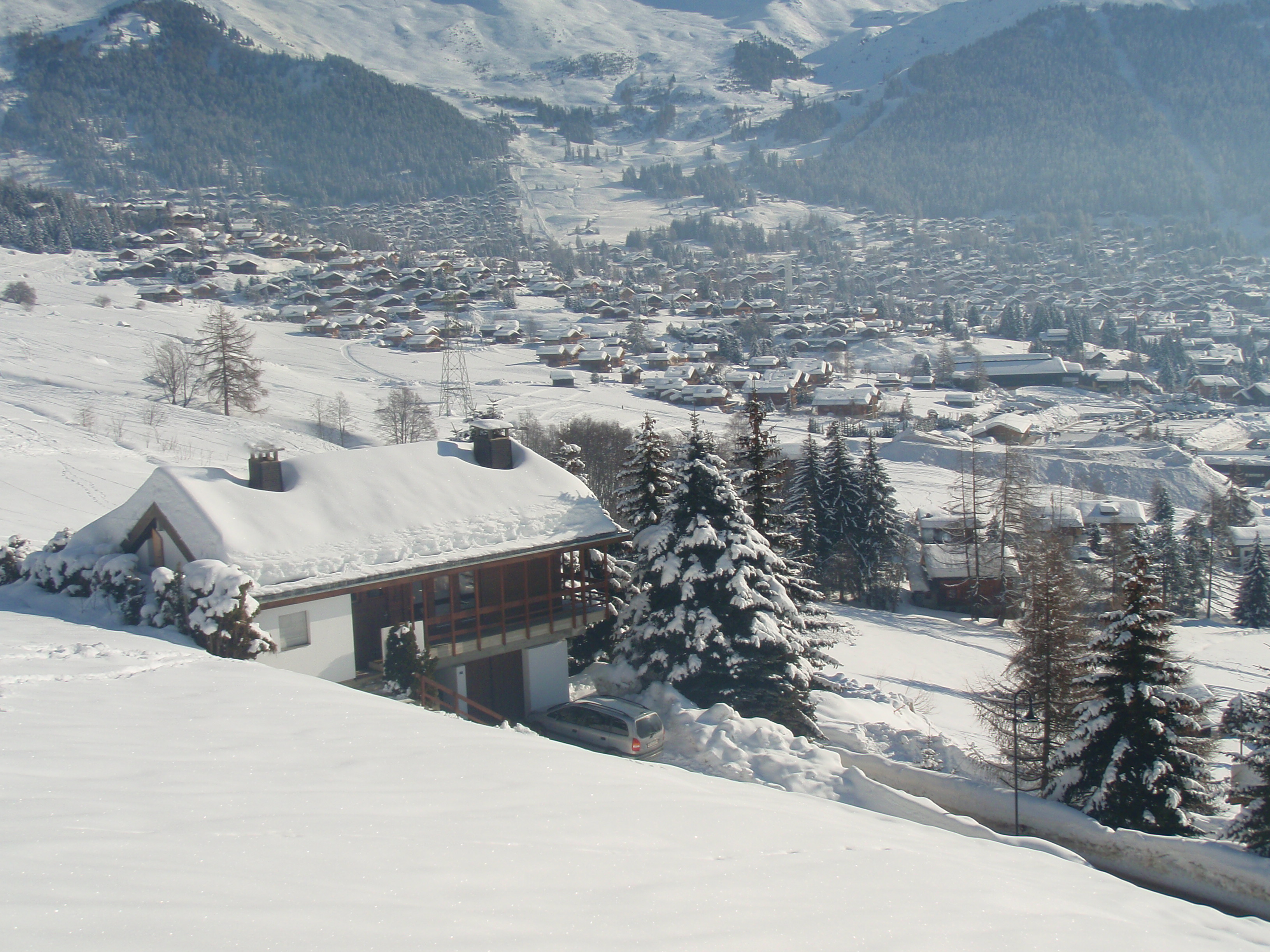Verbier: Individual chalet with exceptional views