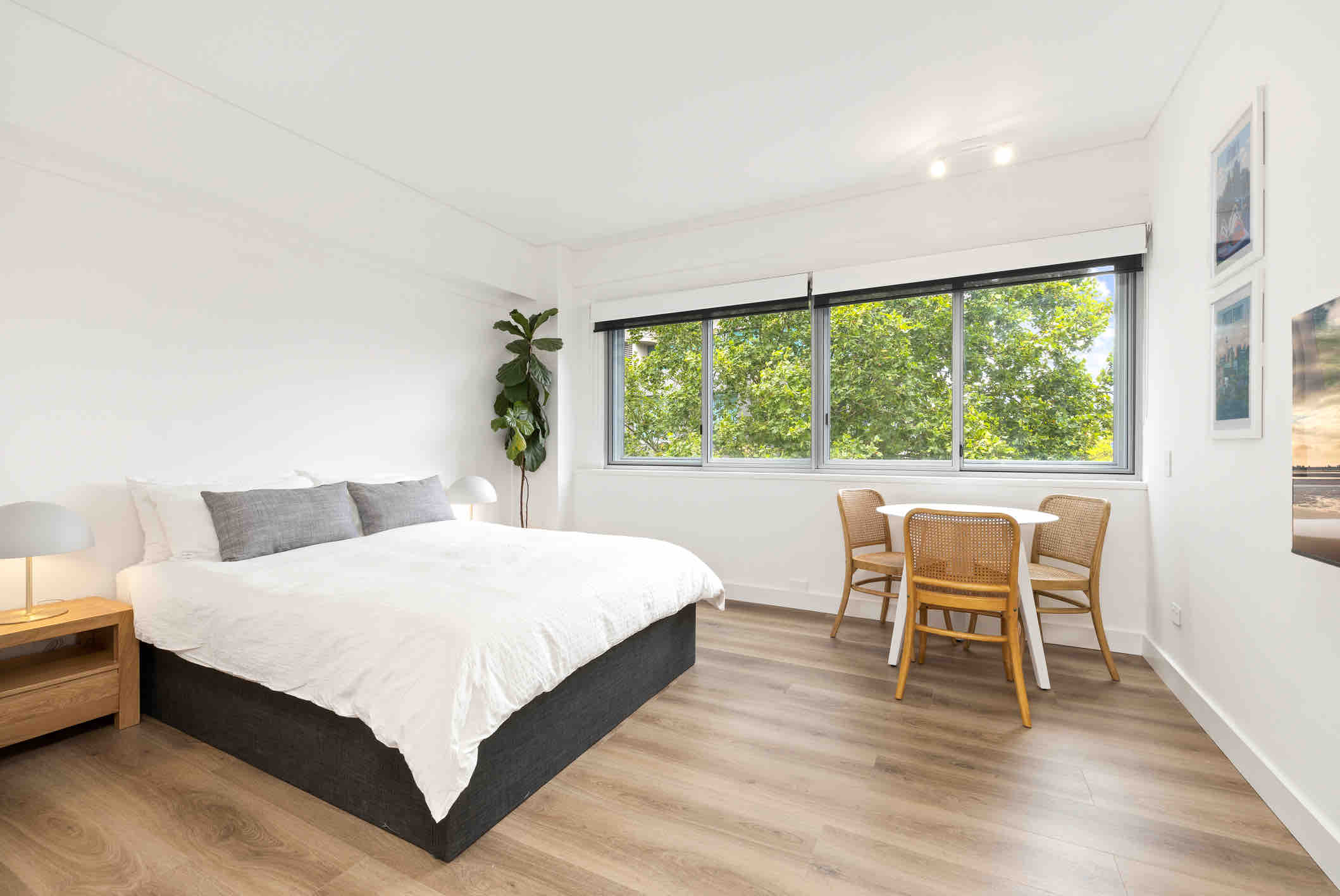 Chic City Pad with Leafy Outlook