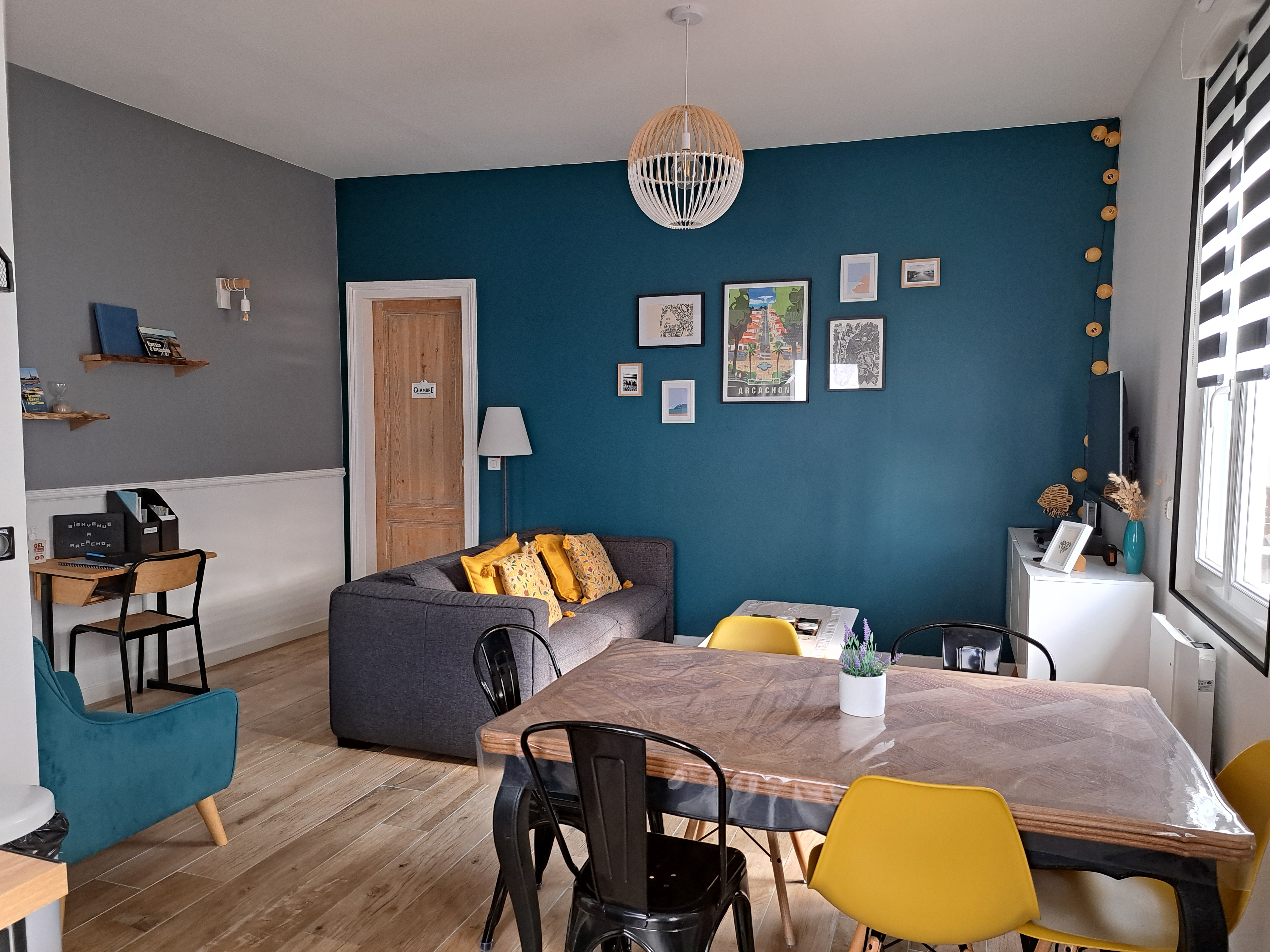 200m from the beach and center, T3 balcony and parking