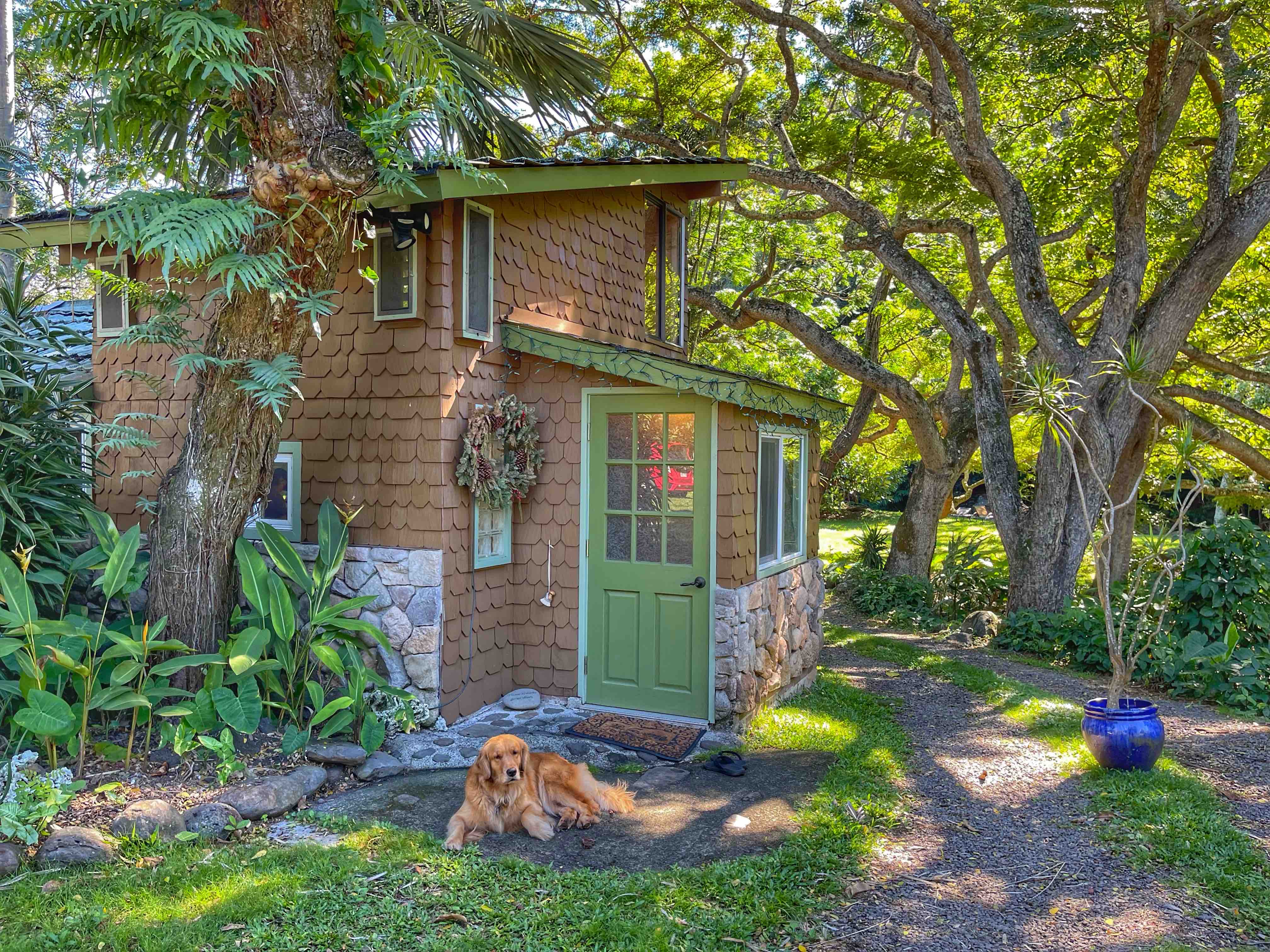 Adorable Garden Gingerbread House Cottages for Rent in Makawao