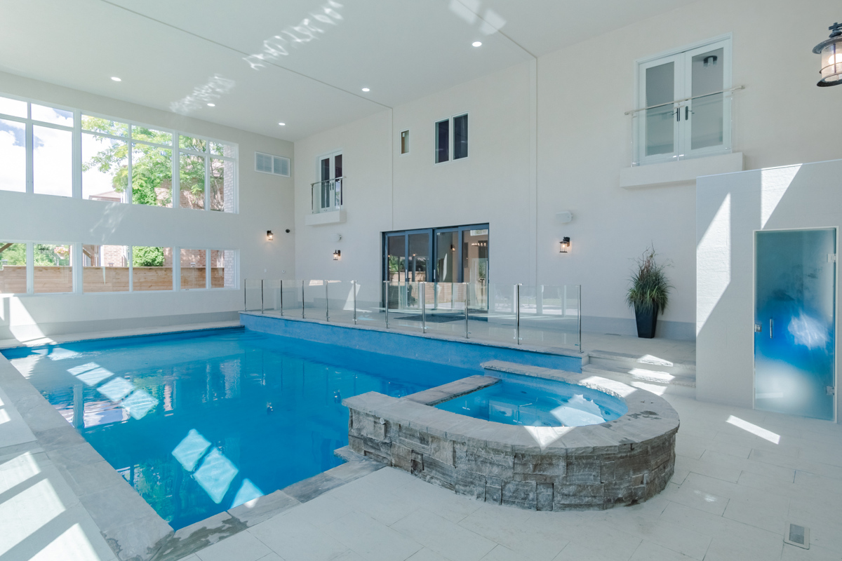 Indoor Salt Water Pool And Hot Tub Houses For Rent In Brampton Ontario Canada