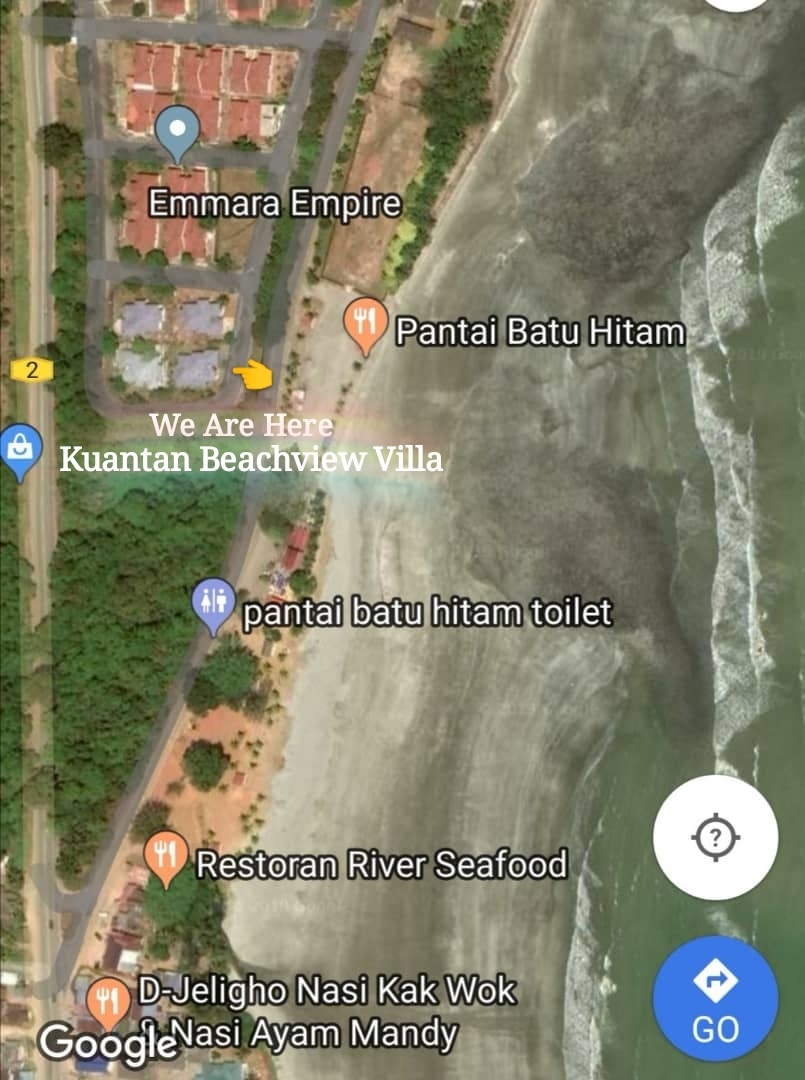 Kuantan Beachview Villa Opposite Bt Hitam Sea Bungalows For Rent In Balok Pahang Malaysia
