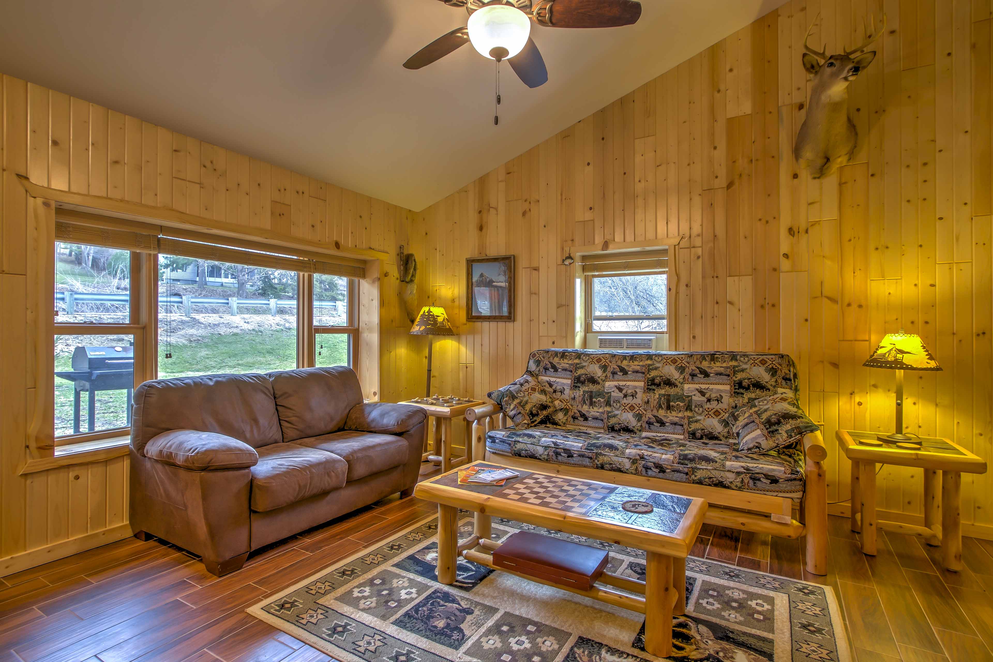 Cabin by the River Visited by Treehouse Masters! Cabins for Rent in Ferryville, Wisconsin