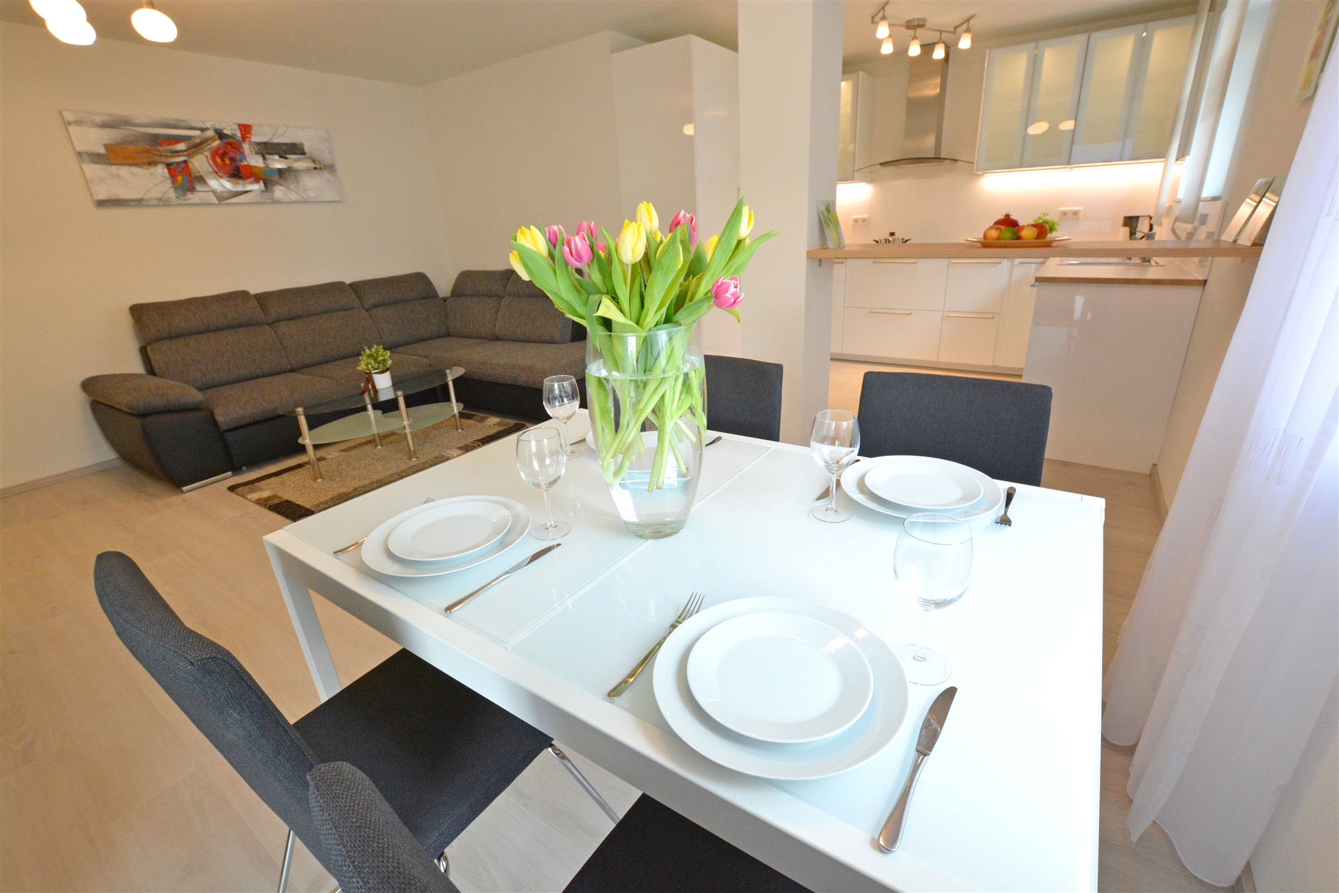 Central, modern and cozy 2-room apartment