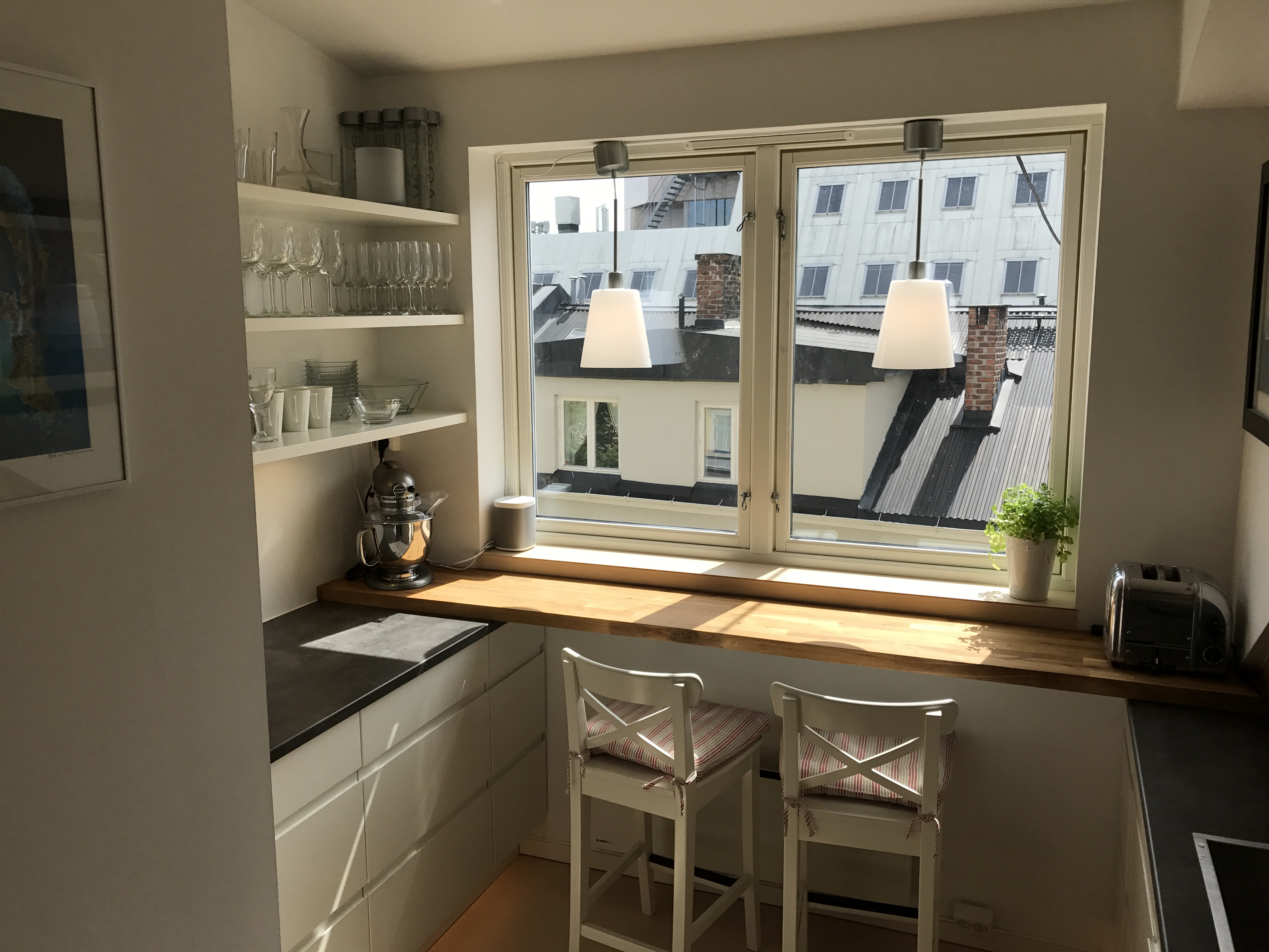 Central, modern penthouse apartment in St. Hanshaugen, Oslo