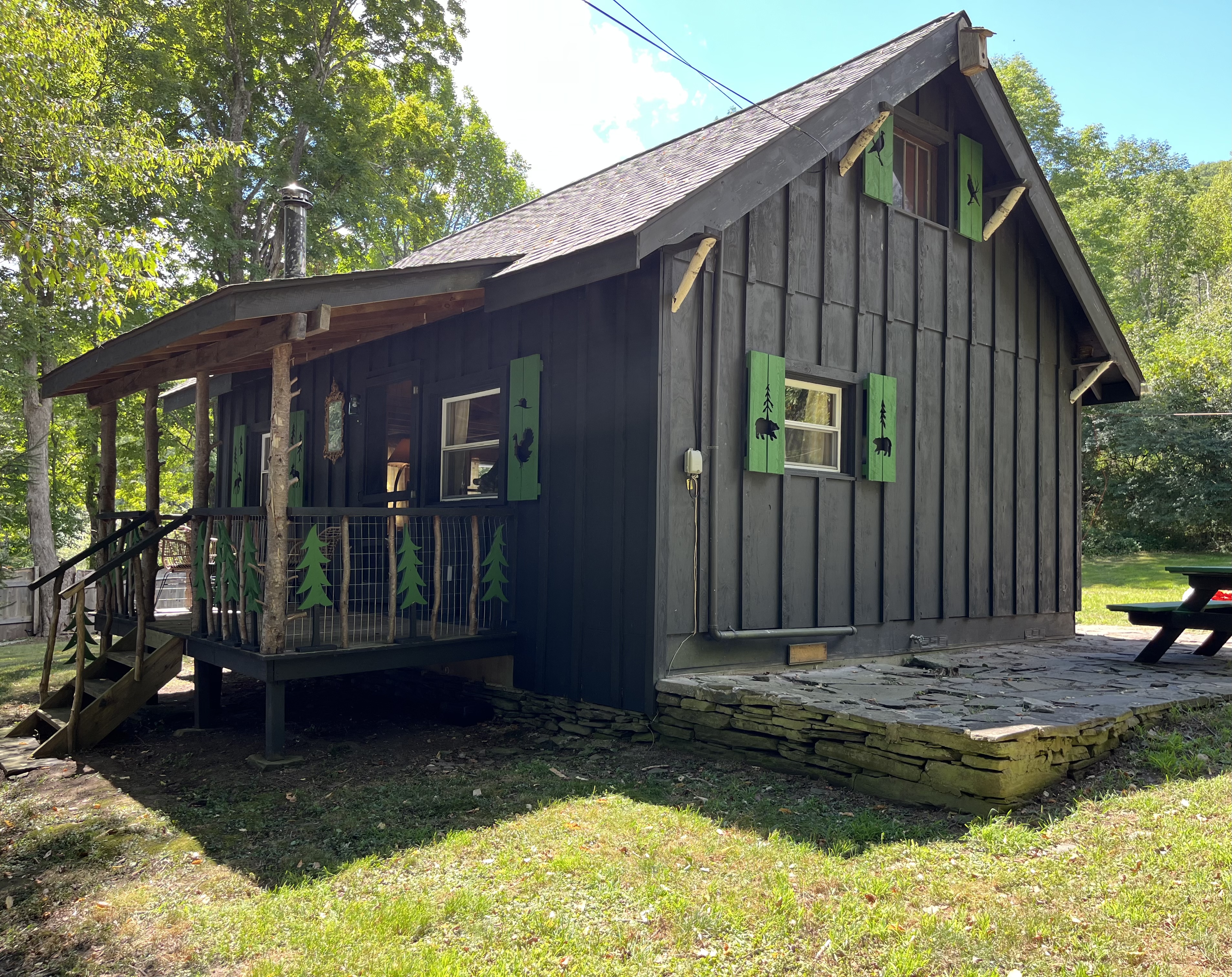 Mtn Spring Fed Catskills Cabin~grill+hike+fire pit